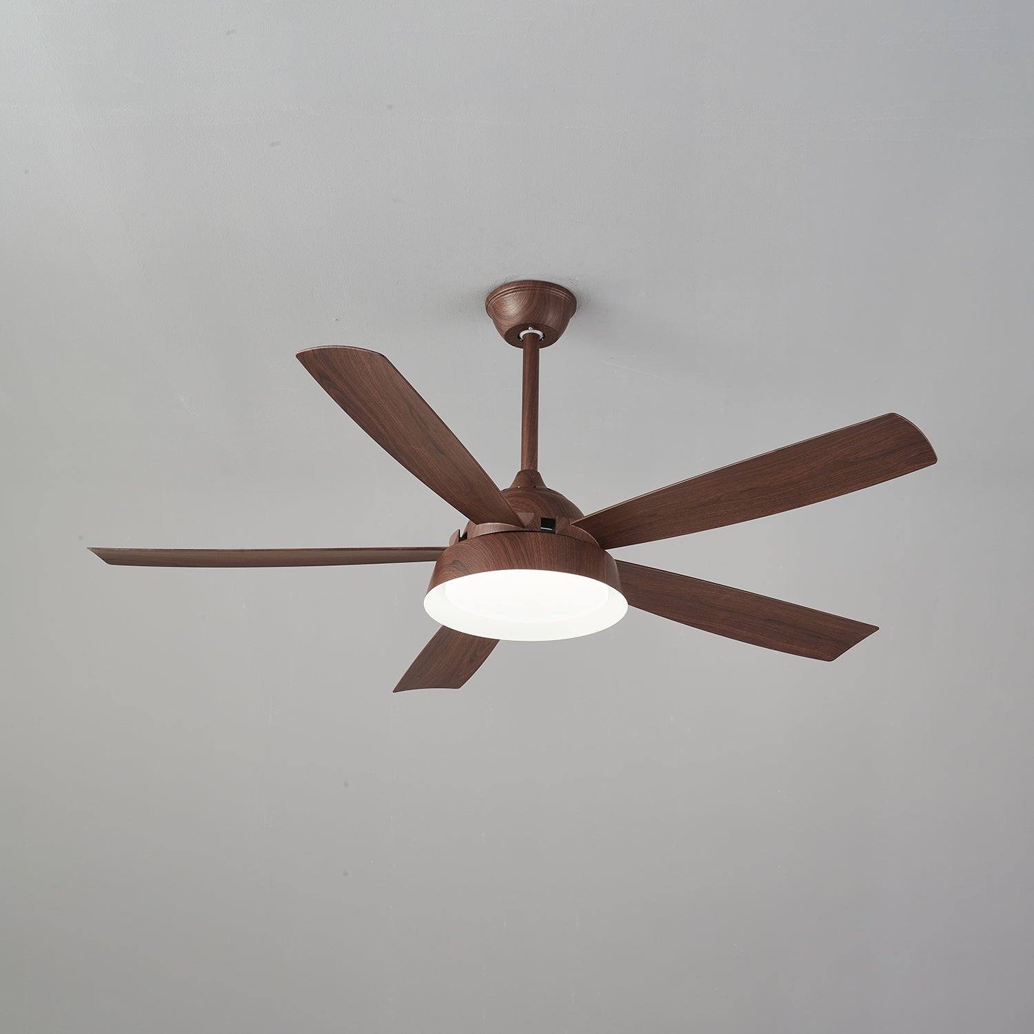 Orvino Wood Ceiling Fan Light - Blowlighting