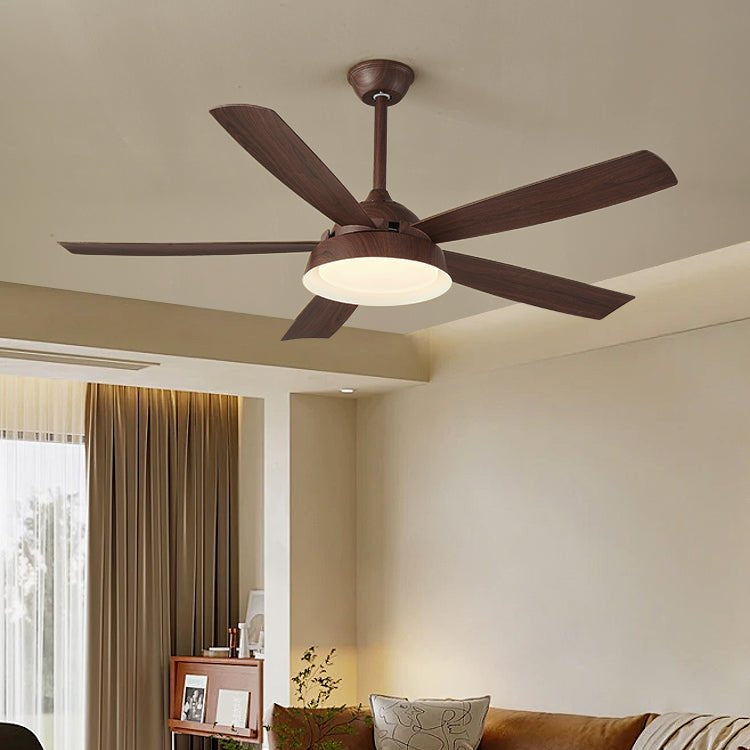 Orvino Wood Ceiling Fan Light - Blowlighting