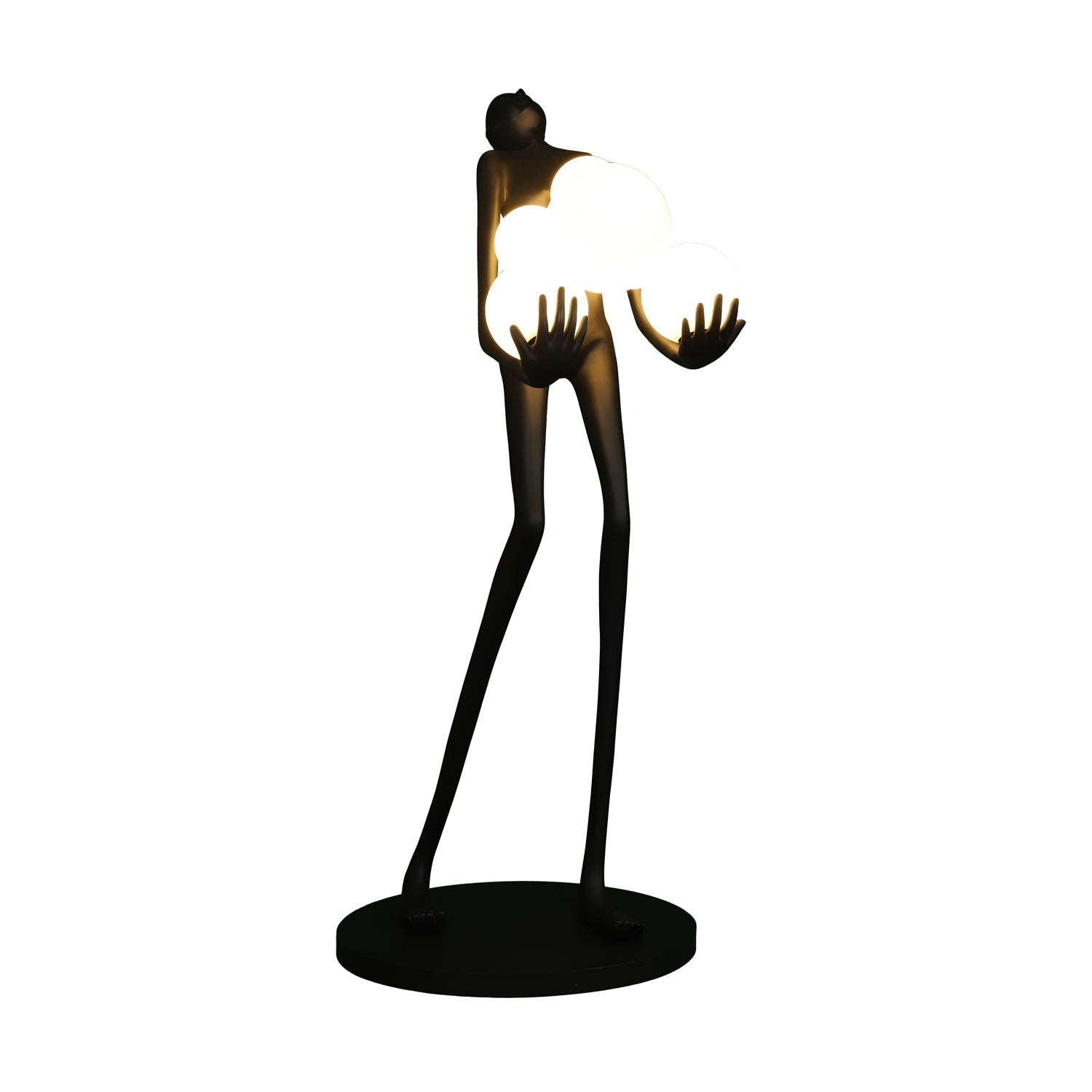 Zetalila Sculpture Floor Lamp - Blowlighting