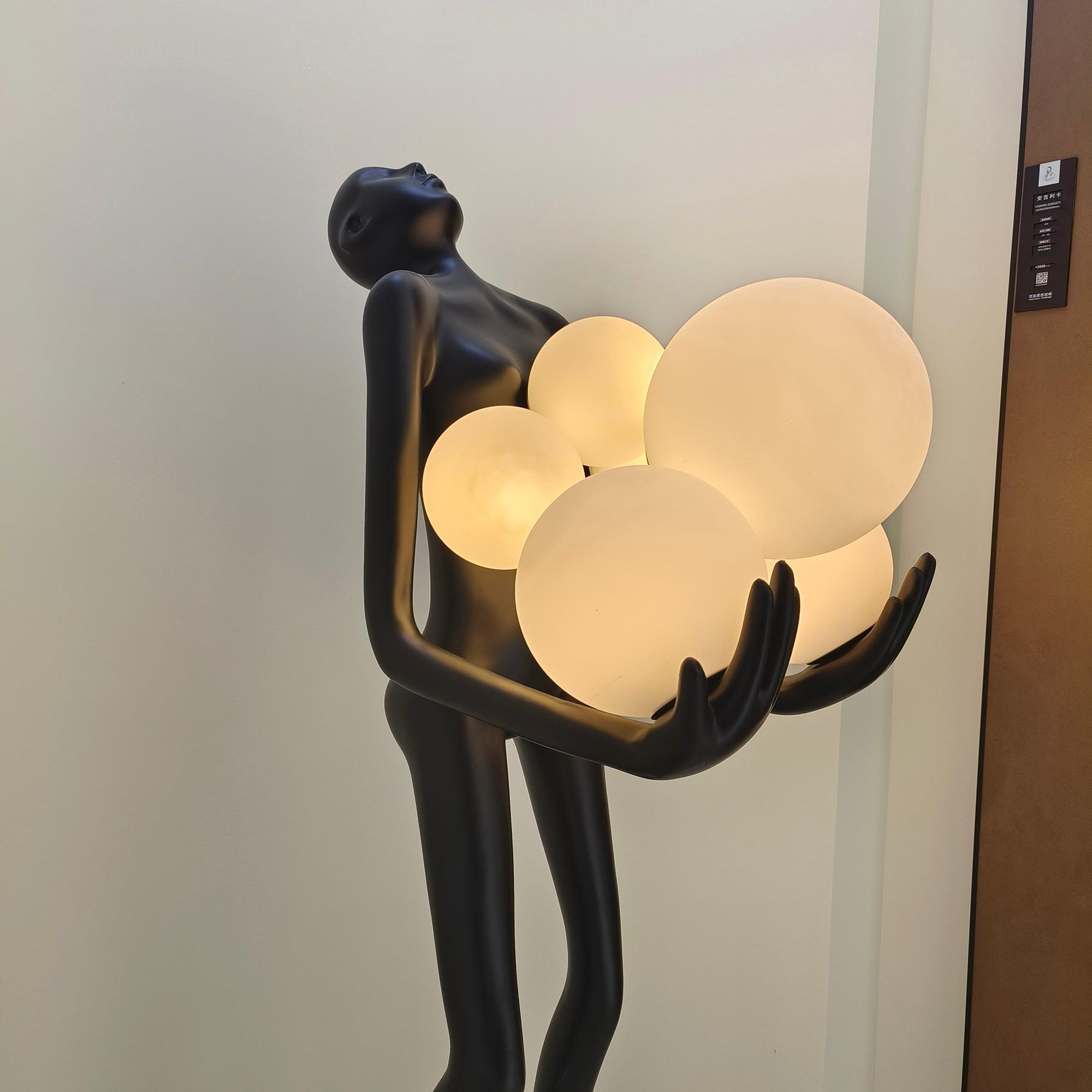 Zetalila Sculpture Floor Lamp - Blowlighting