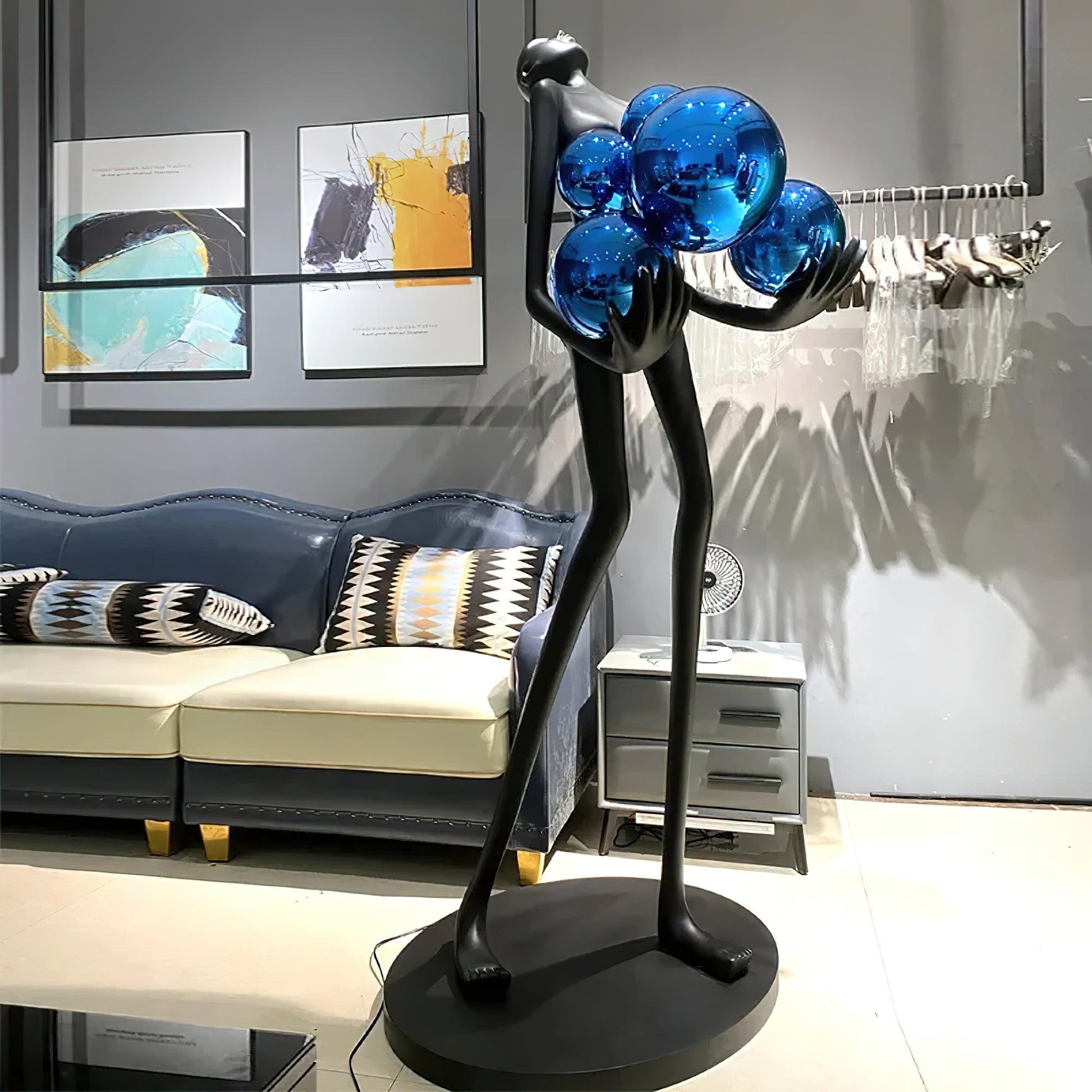 Zetalila Sculpture Floor Lamp - Blowlighting