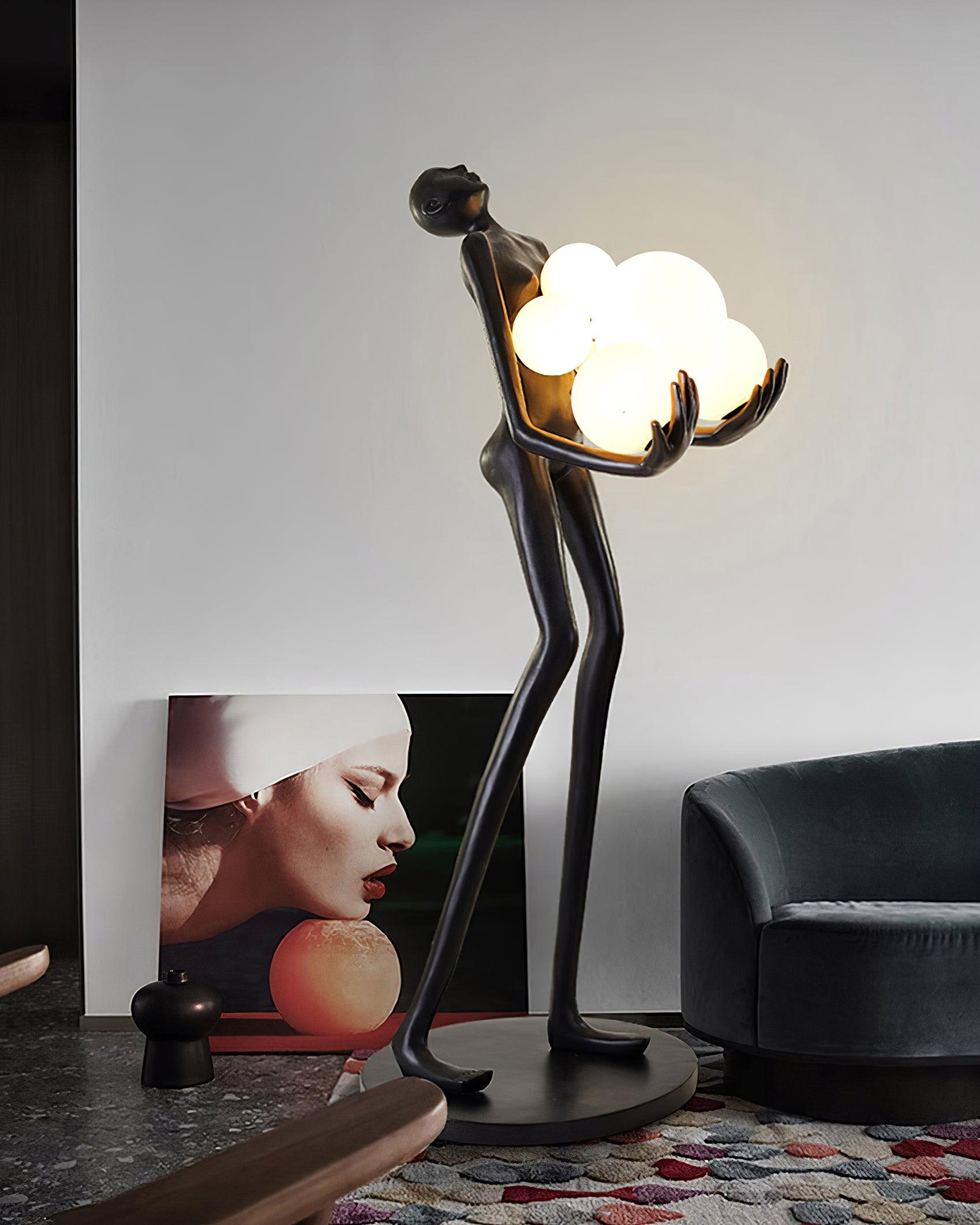 Zetalila Sculpture Floor Lamp - Blowlighting