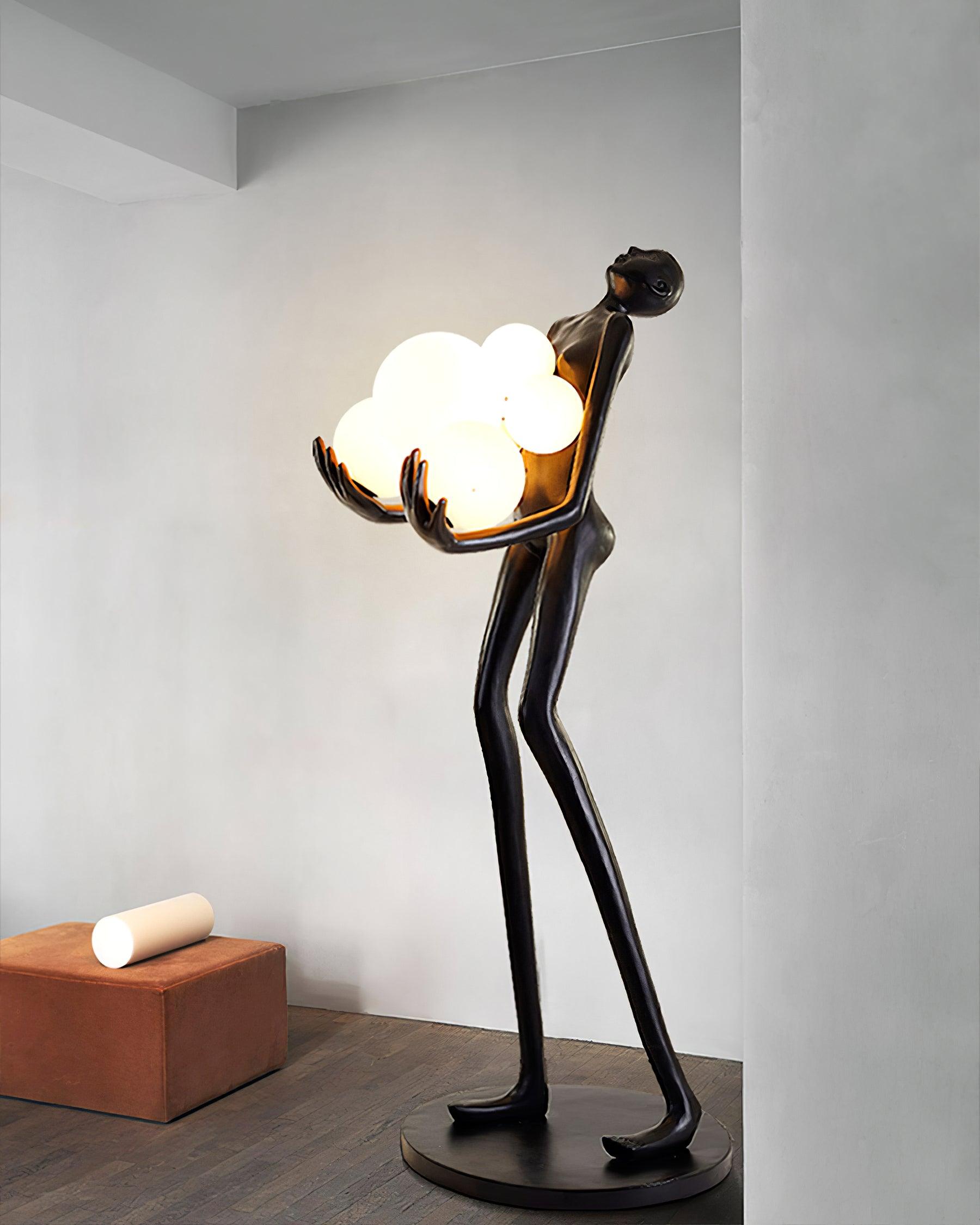 Zetalila Sculpture Floor Lamp - Blowlighting