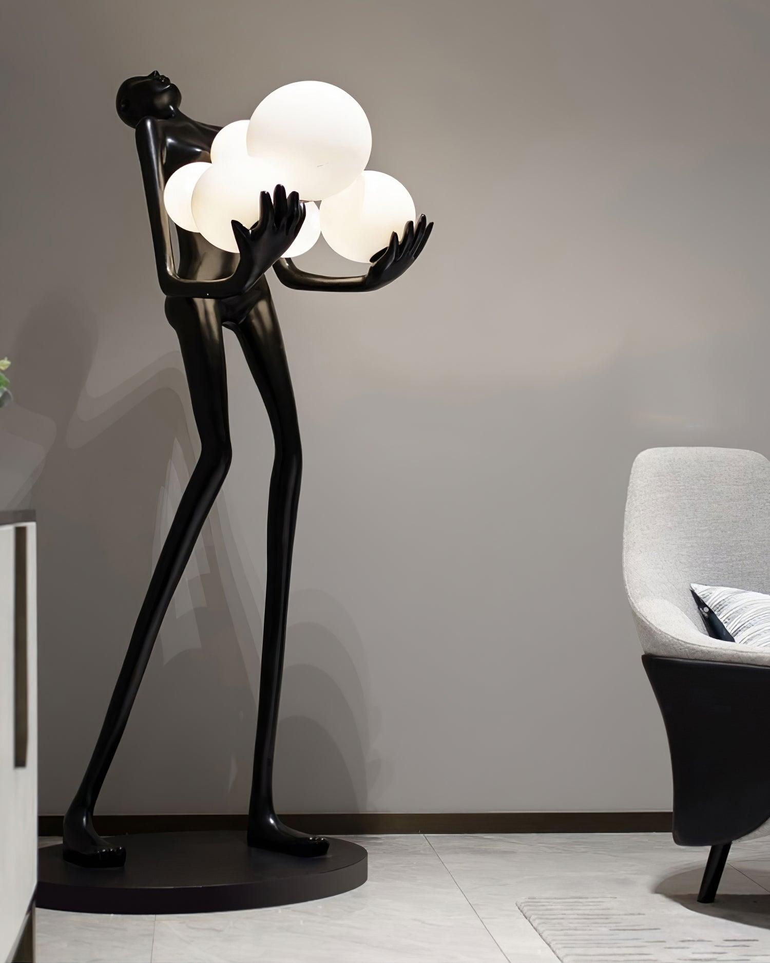 Zetalila Sculpture Floor Lamp - Blowlighting