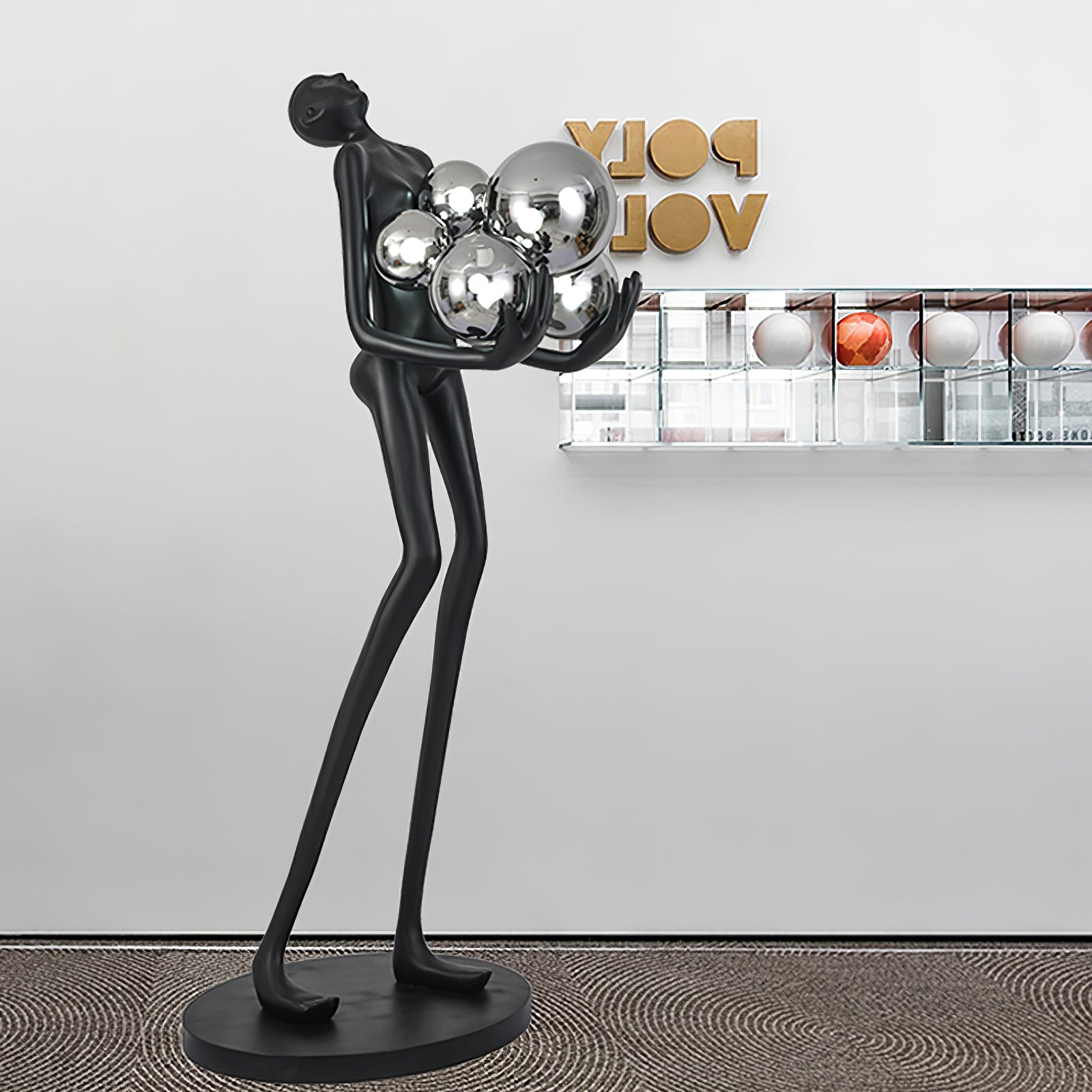 Zetalila Sculpture Floor Lamp - Blowlighting