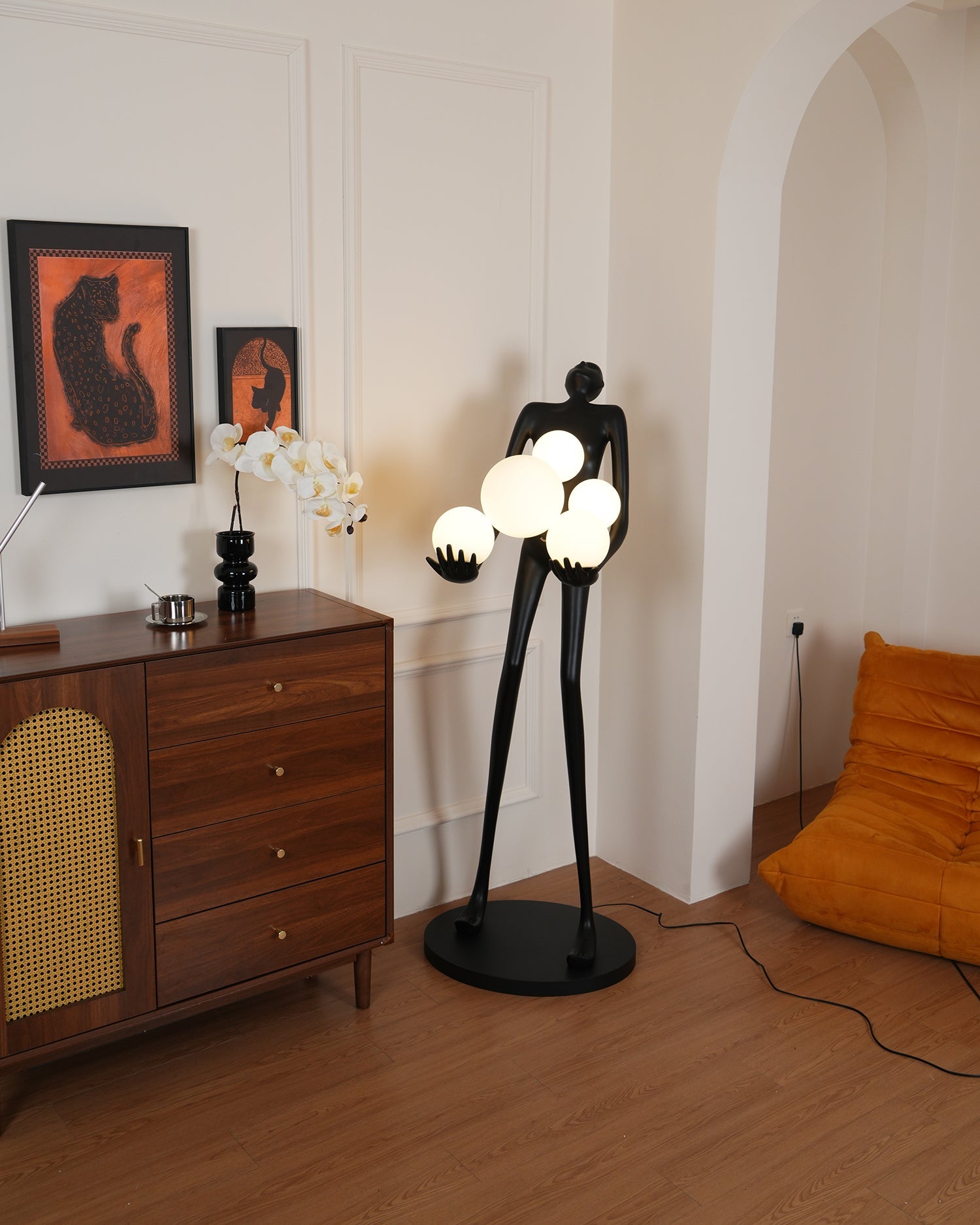 Zetalila Sculpture Floor Lamp - Blowlighting