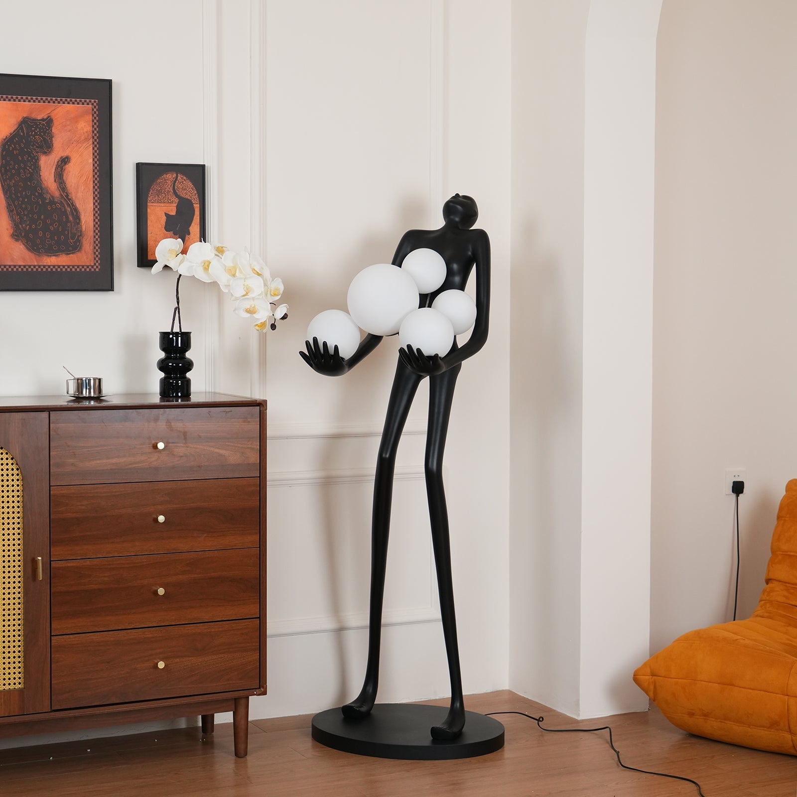 Zetalila Sculpture Floor Lamp - Blowlighting
