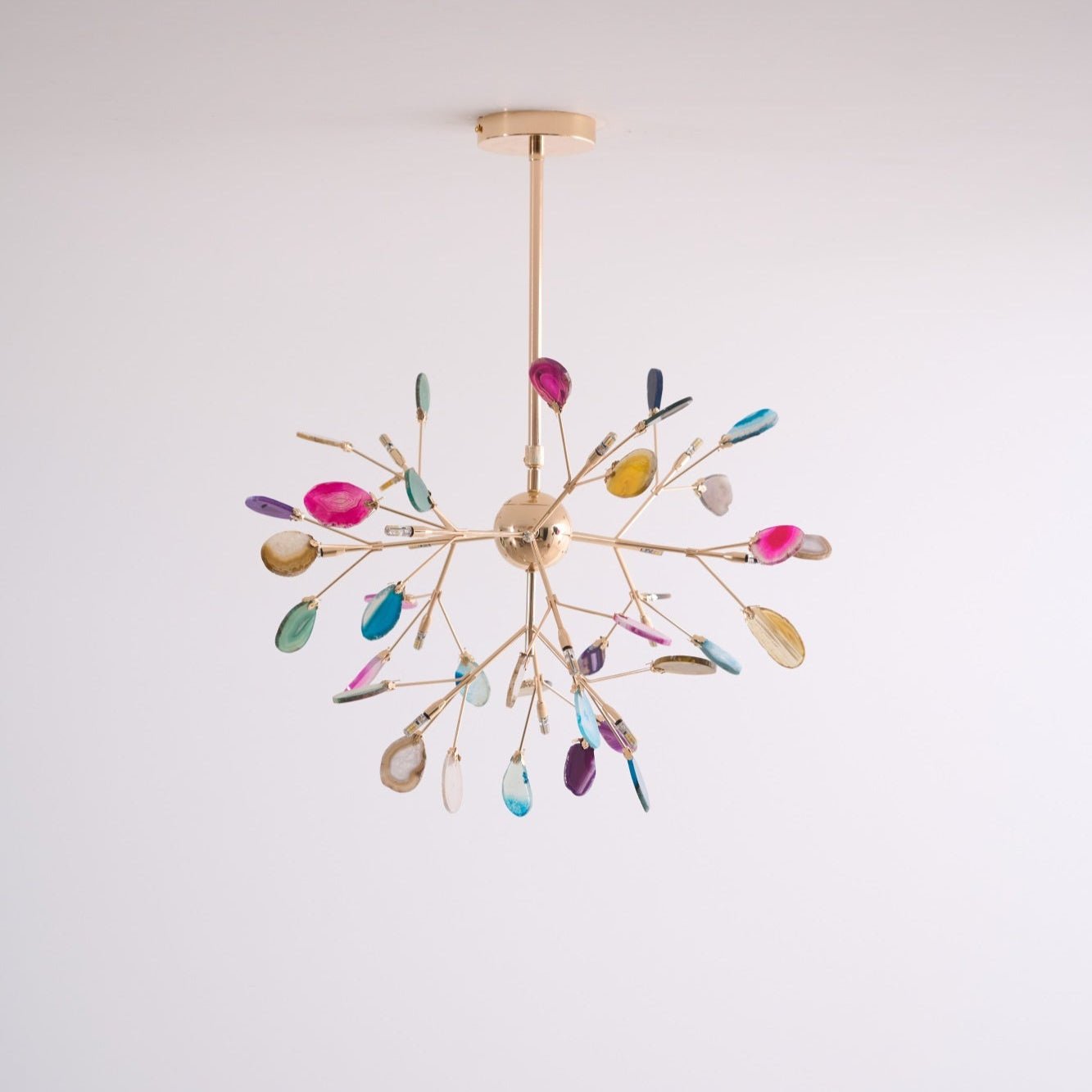 Agate Flake Chandelier - Blowlighting