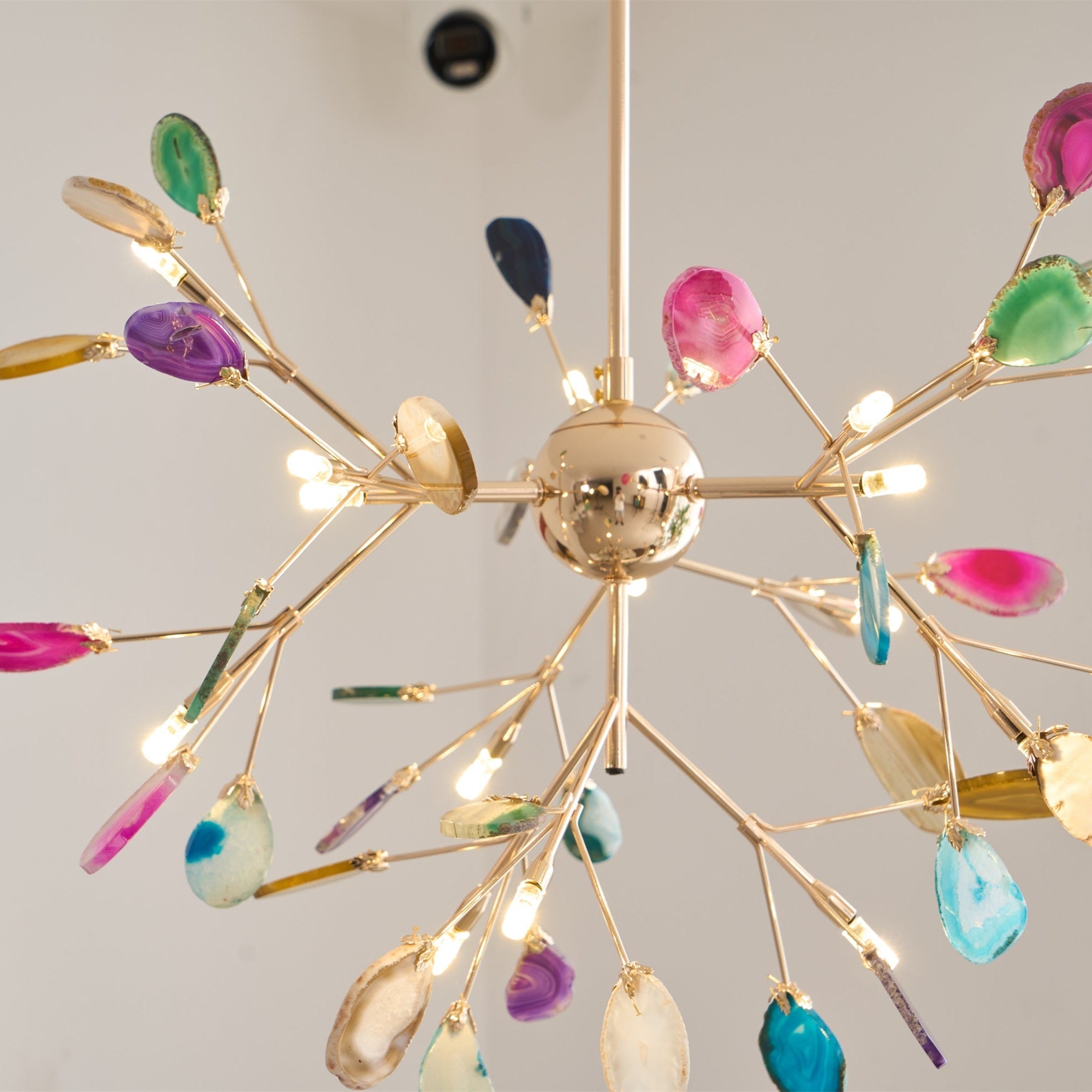 Agate Flake Chandelier - Blowlighting