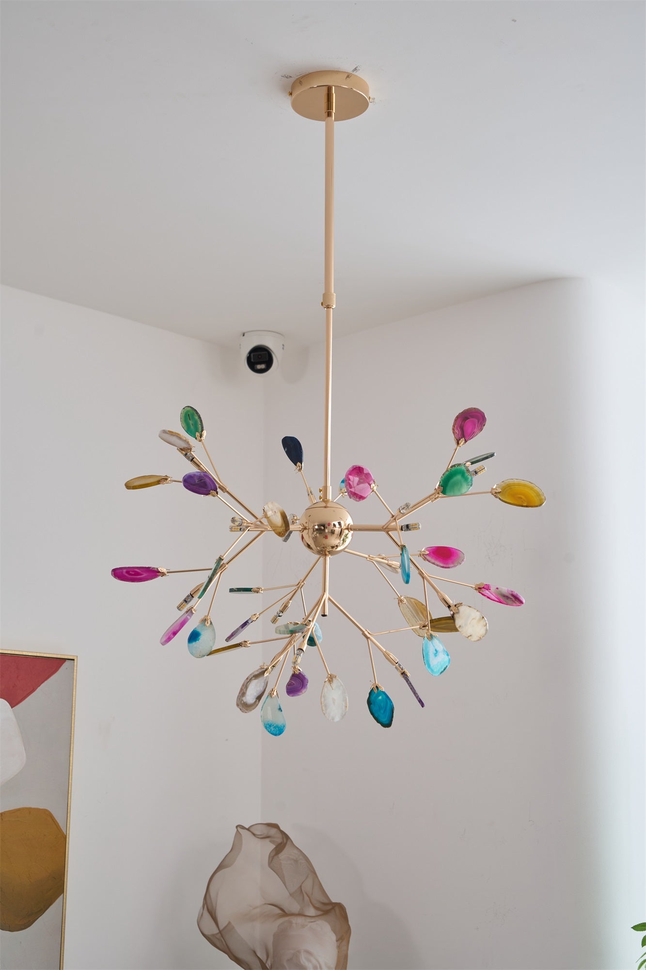 Agate Flake Chandelier - Blowlighting