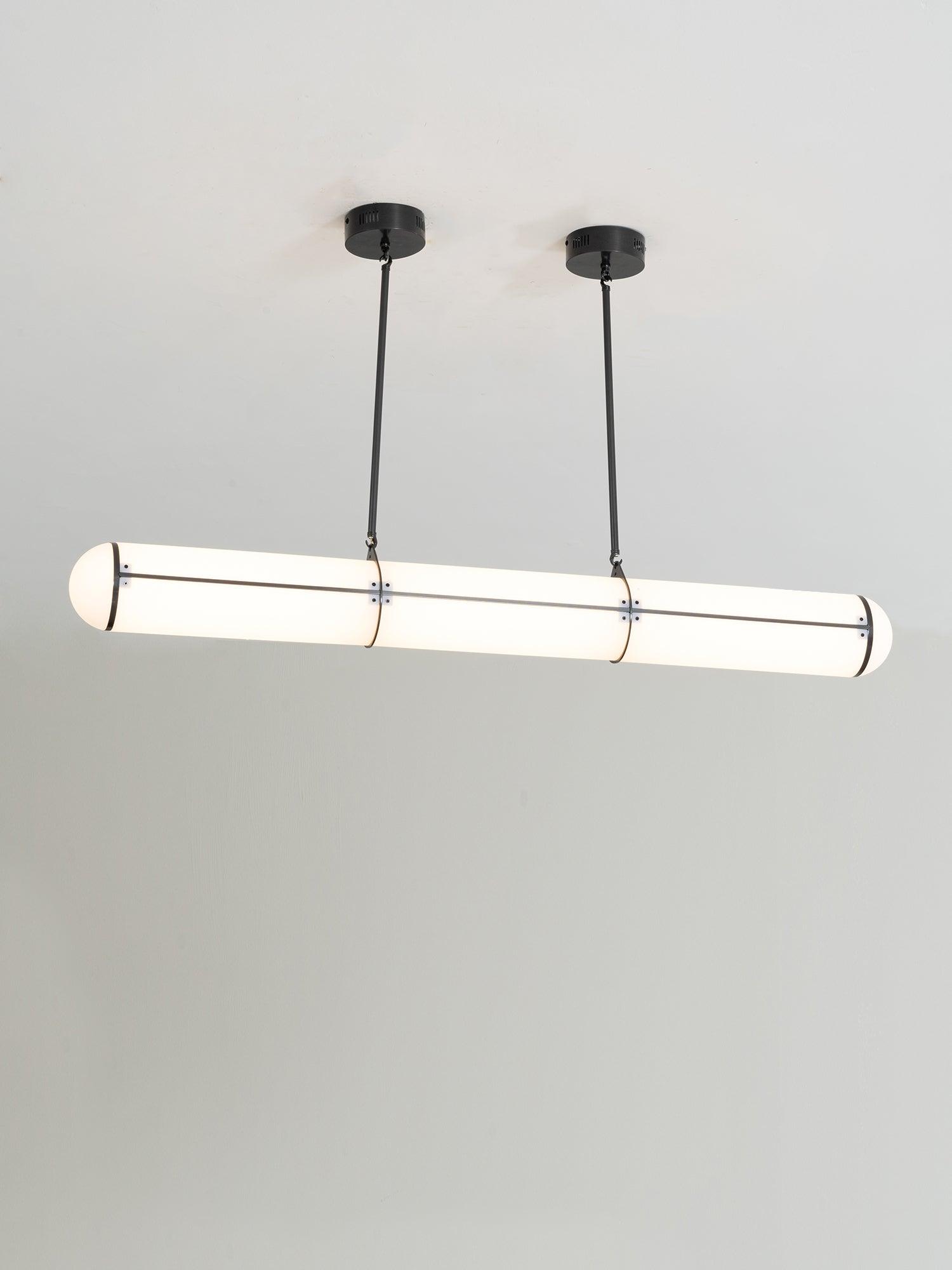 Cylindrical Endless Pendant Light - Blowlighting