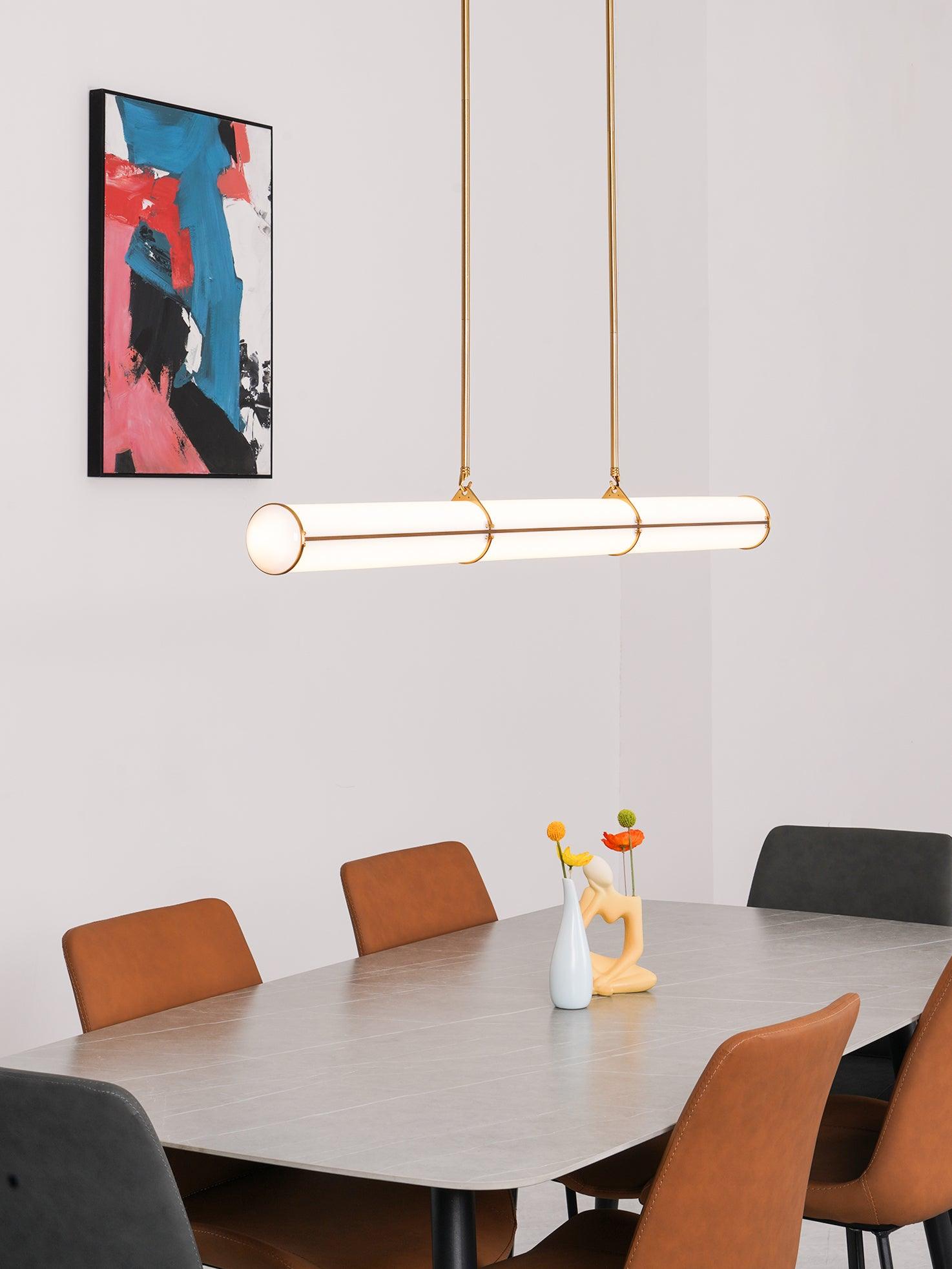 Cylindrical Endless Pendant Light - Blowlighting