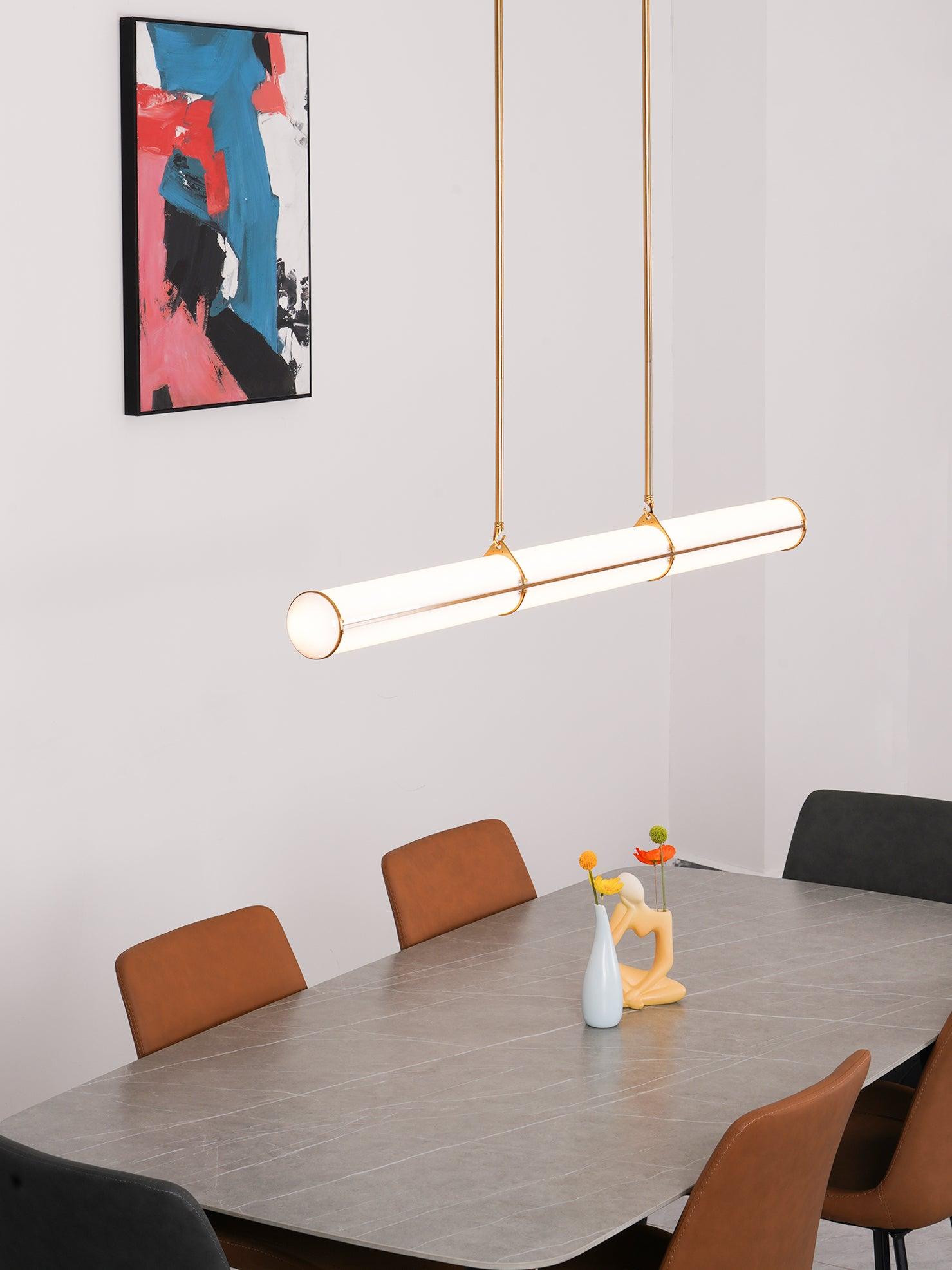 Cylindrical Endless Pendant Light - Blowlighting
