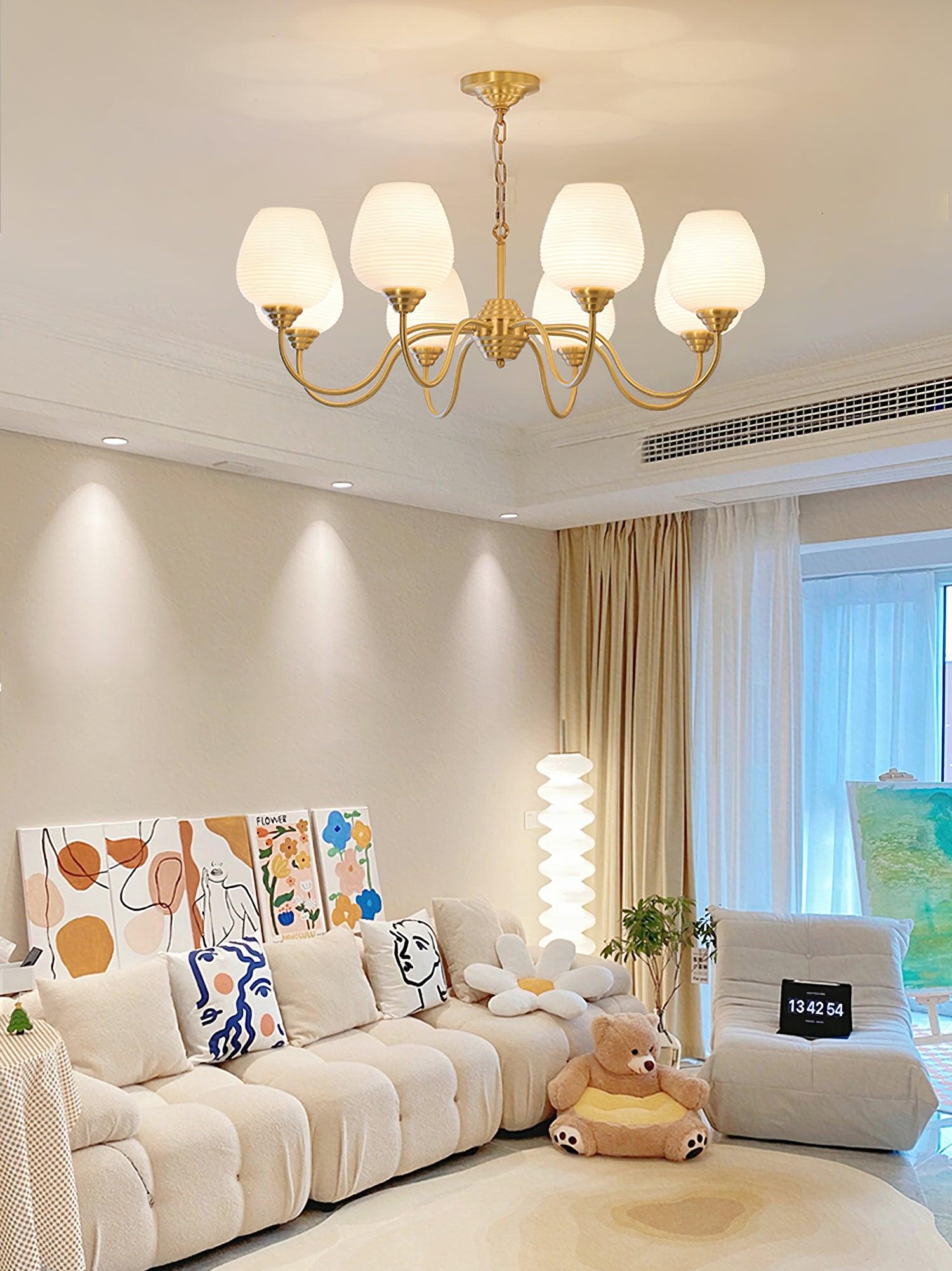 Endon Alton Chandelier - Blowlighting