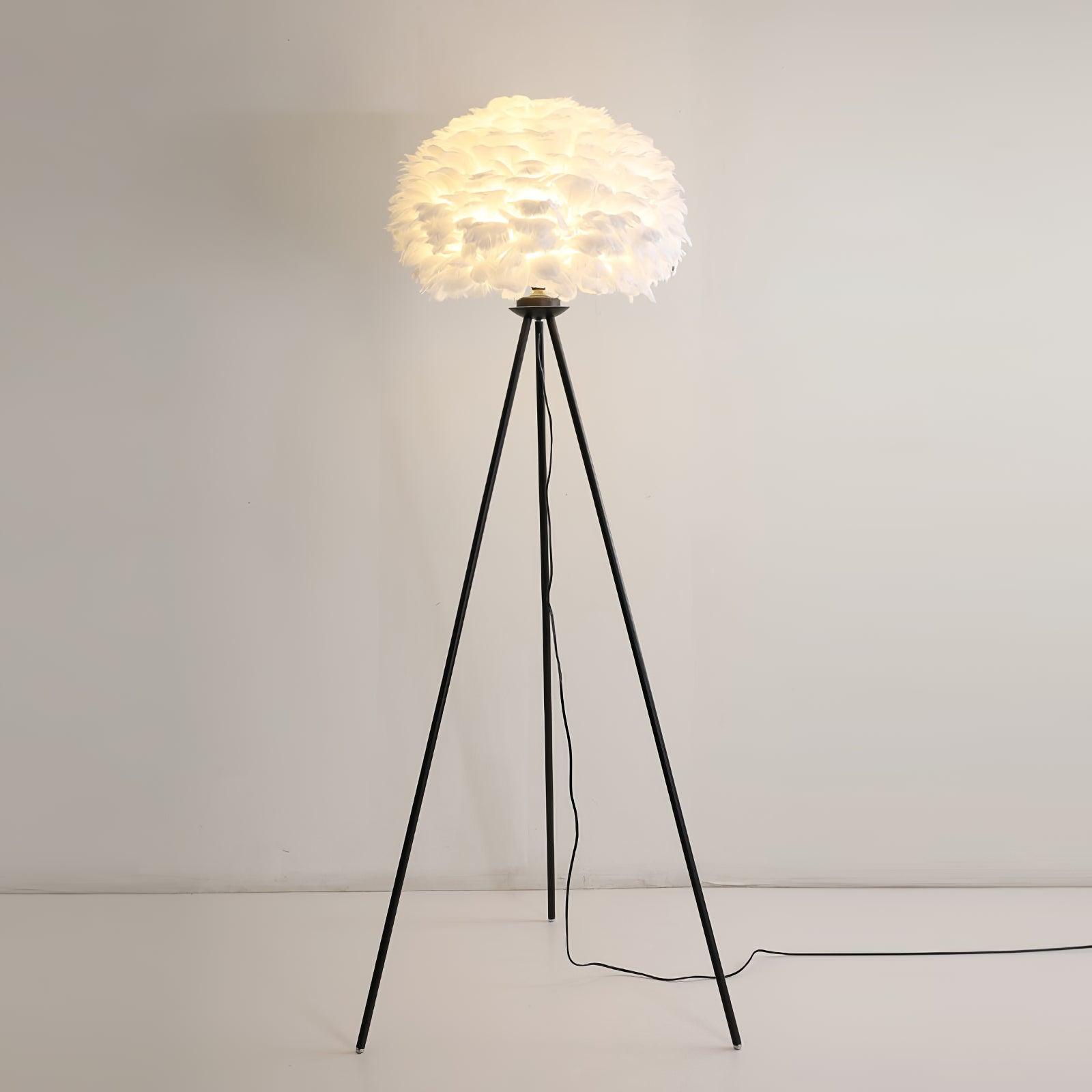 Eos Feather Floor Lamp - Blowlighting