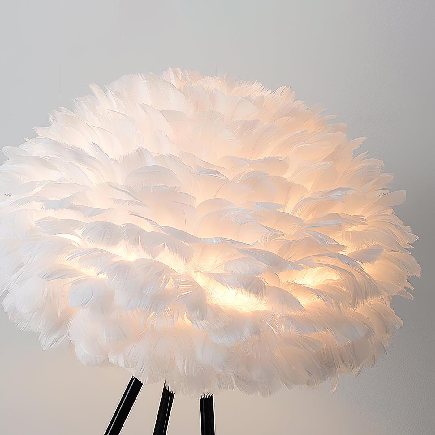 Eos Feather Floor Lamp - Blowlighting