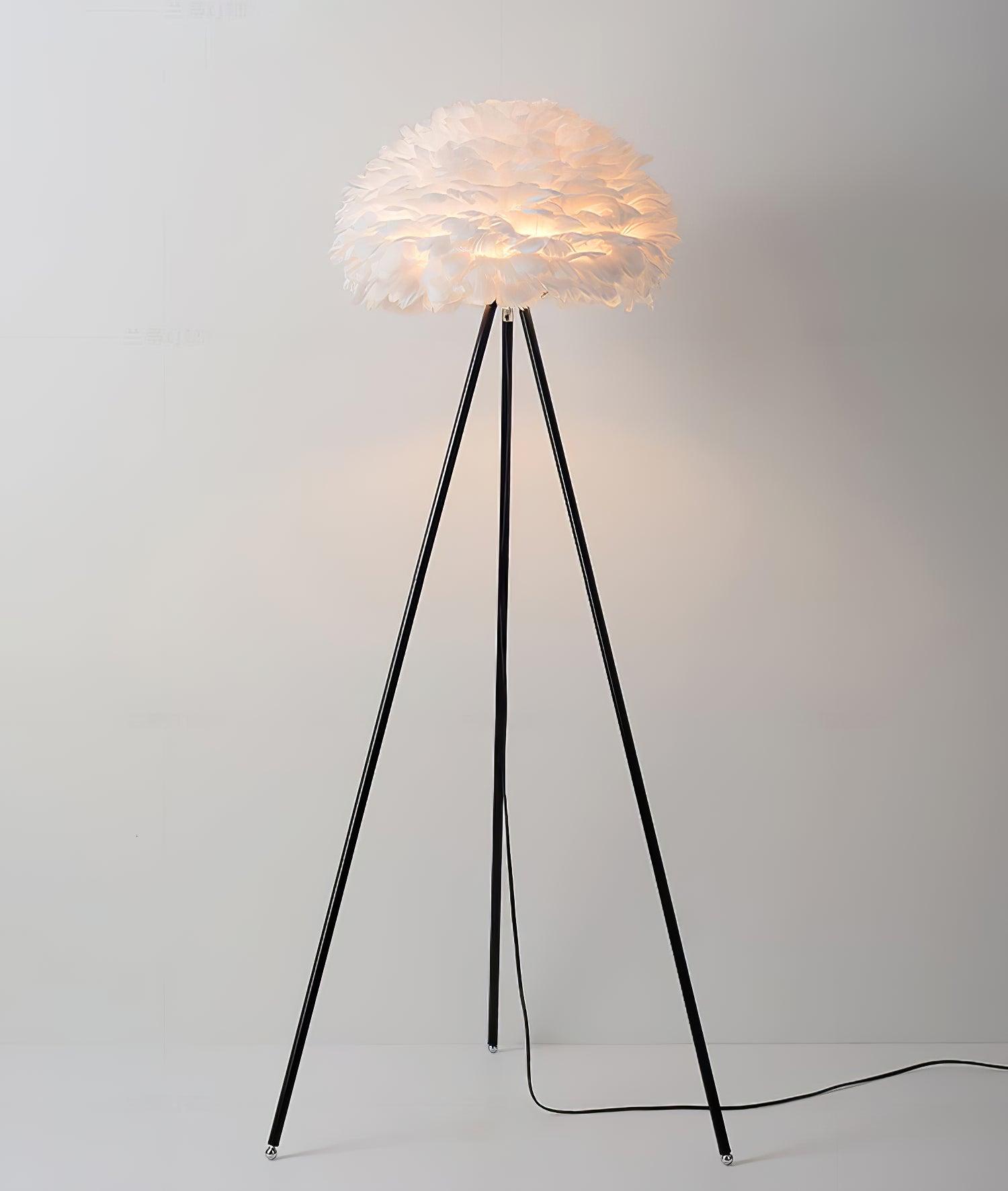 Eos Feather Floor Lamp - Blowlighting