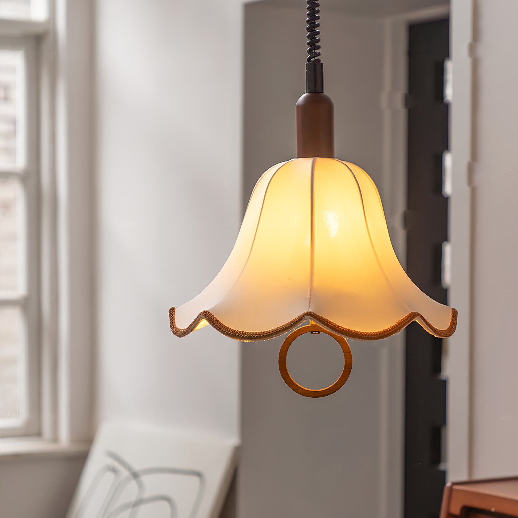 Eryn Fabric Pendant Light - Blowlighting