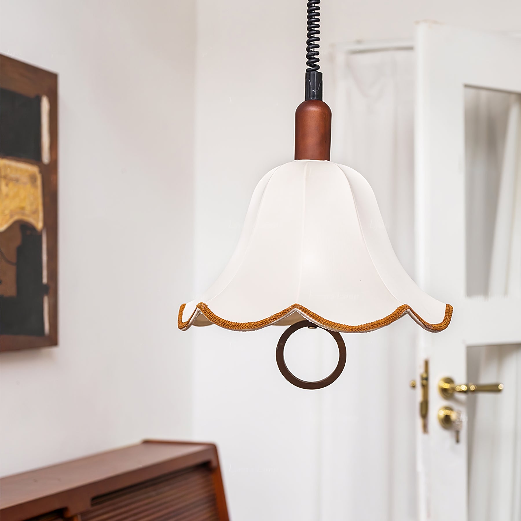 Eryn Fabric Pendant Light - Blowlighting