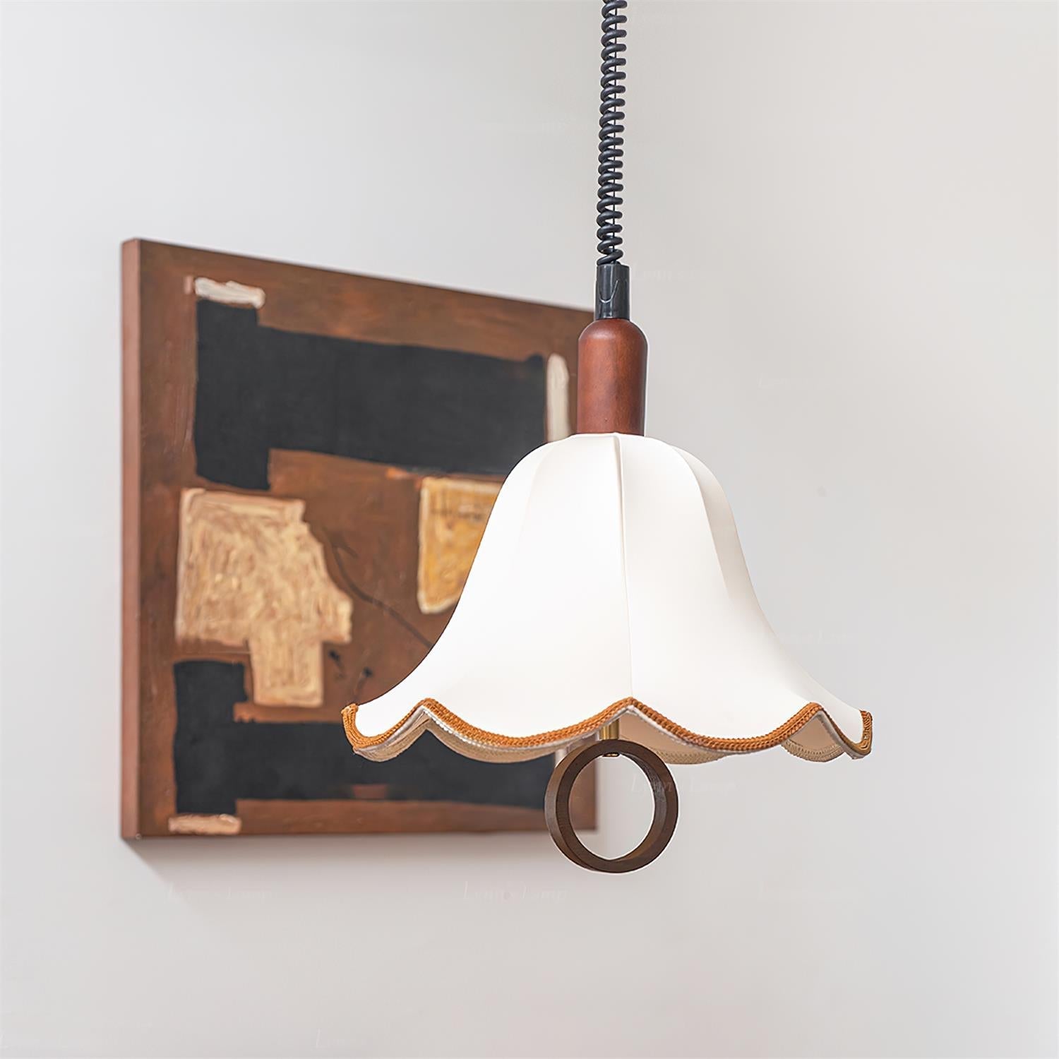 Eryn Fabric Pendant Light - Blowlighting