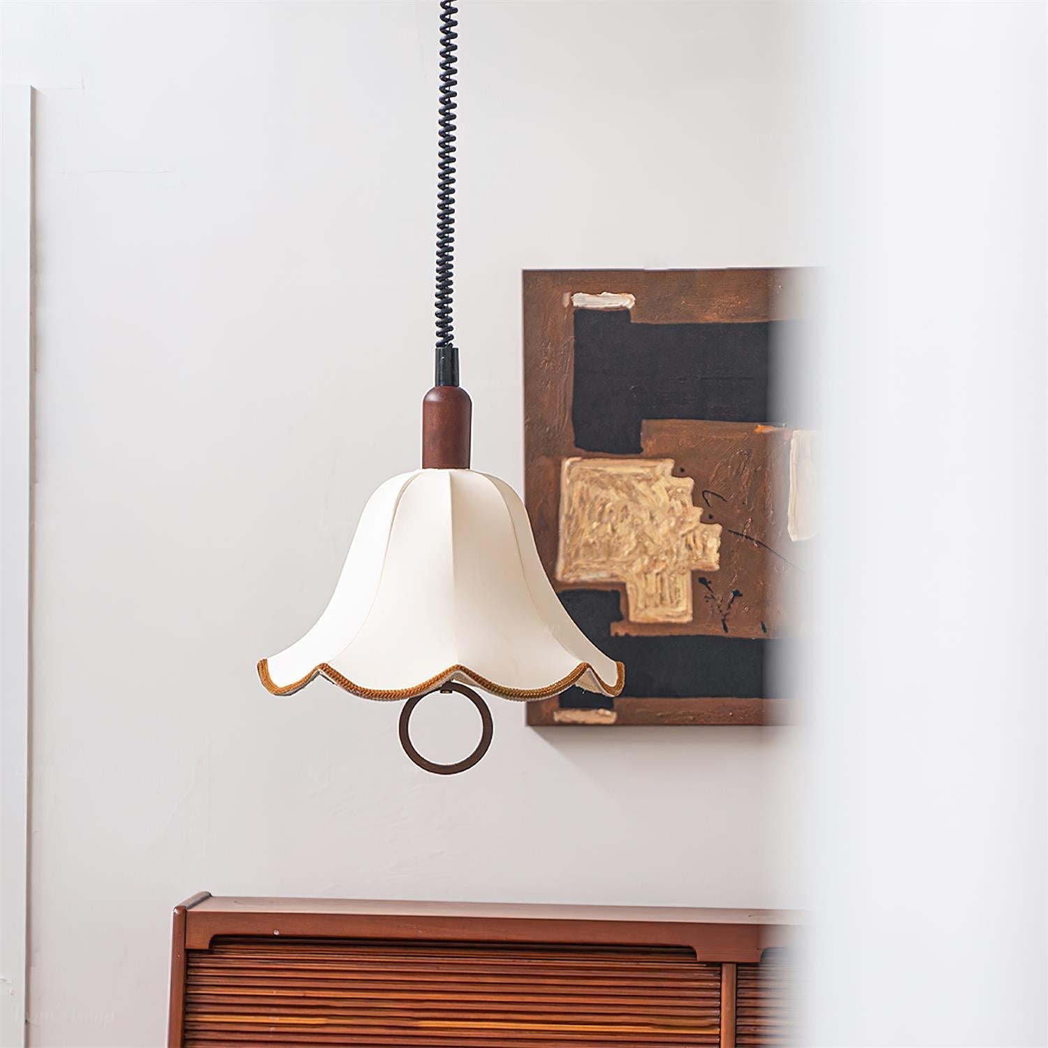 Eryn Fabric Pendant Light - Blowlighting