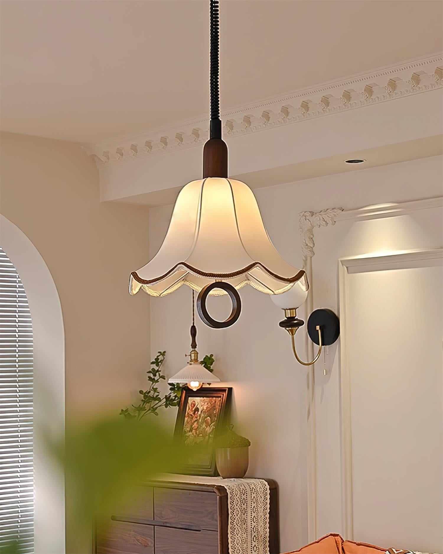 Eryn Fabric Pendant Light - Blowlighting