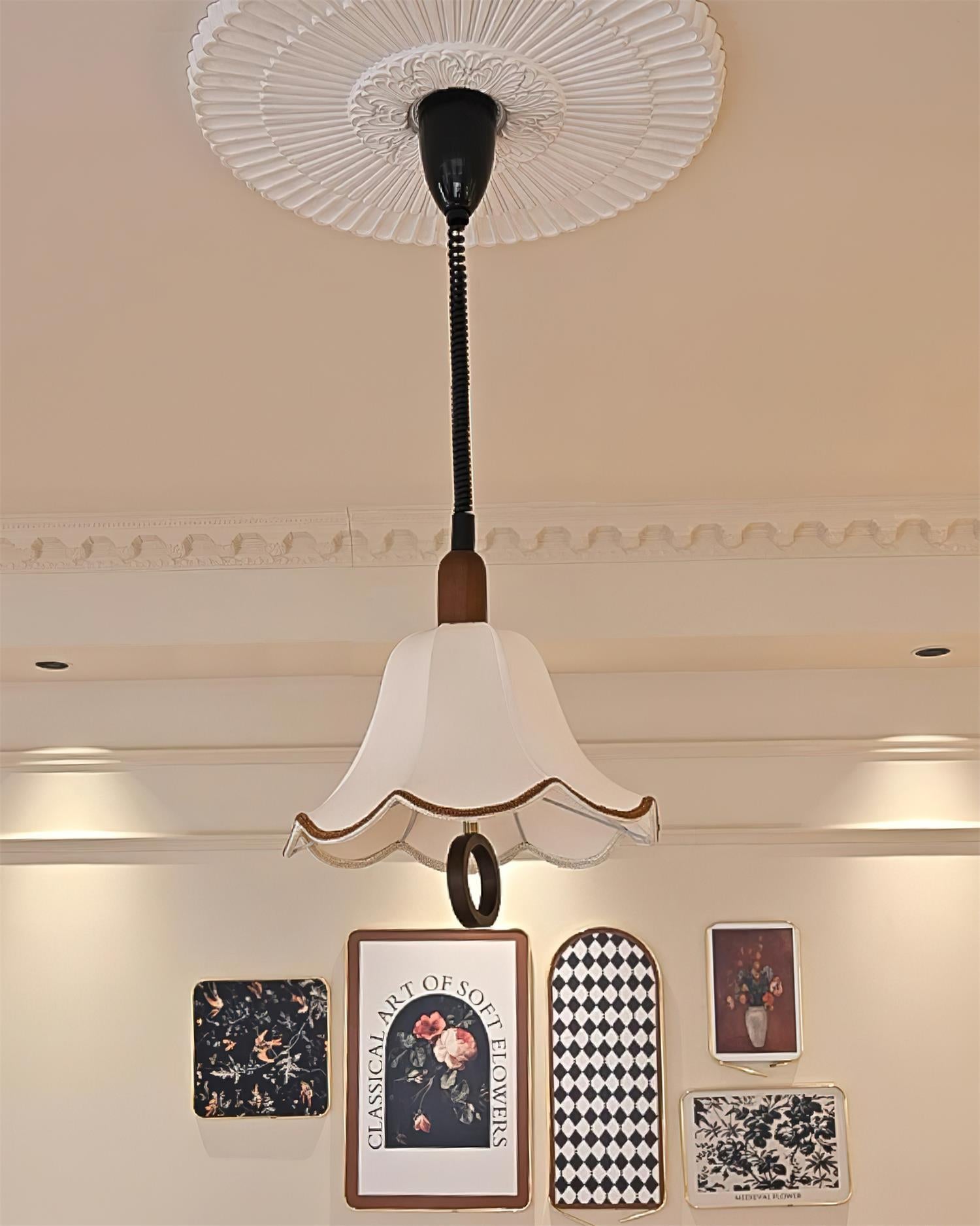 Eryn Fabric Pendant Light - Blowlighting