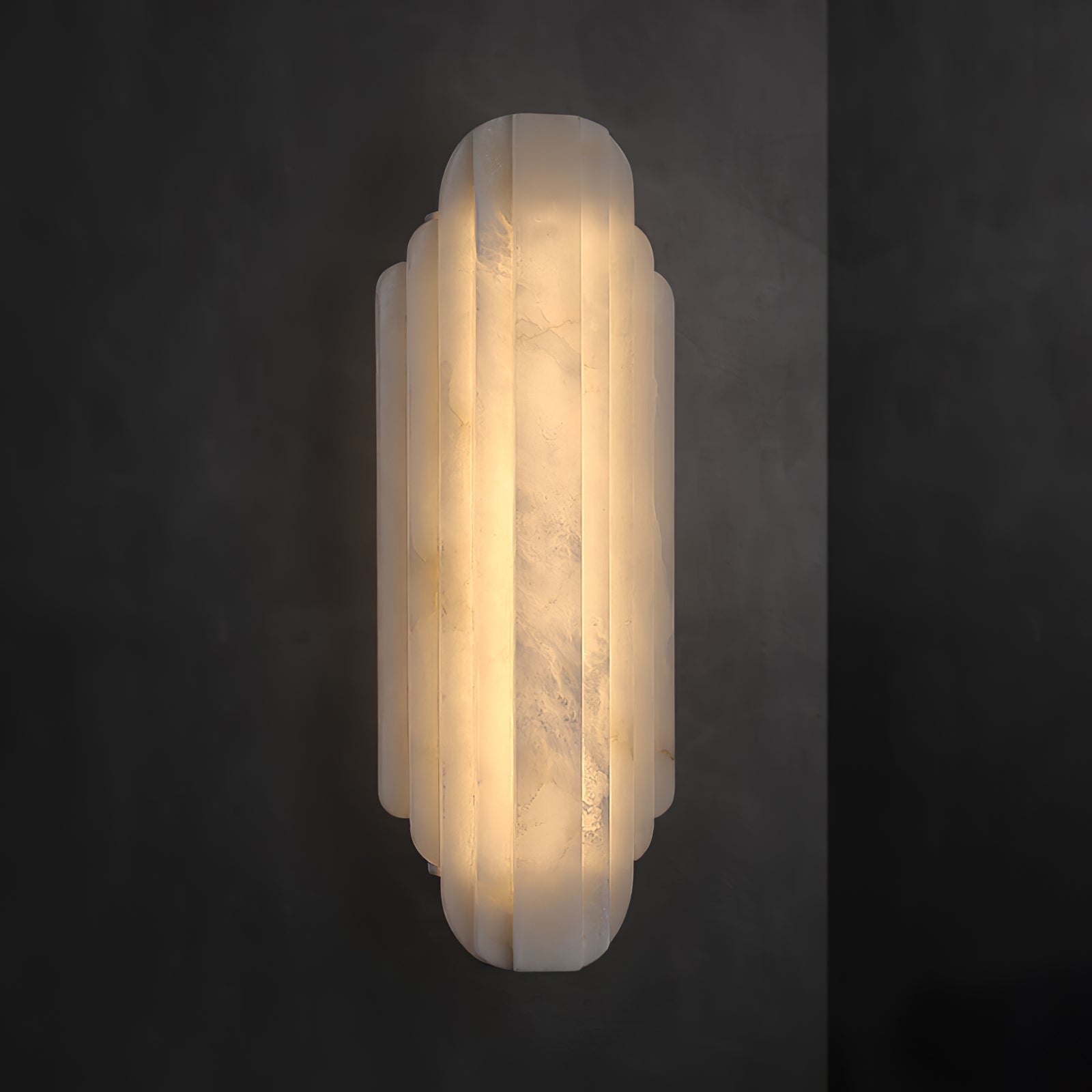 Avthaaris Art Deco Alabaster Wall Light - Blowlighting