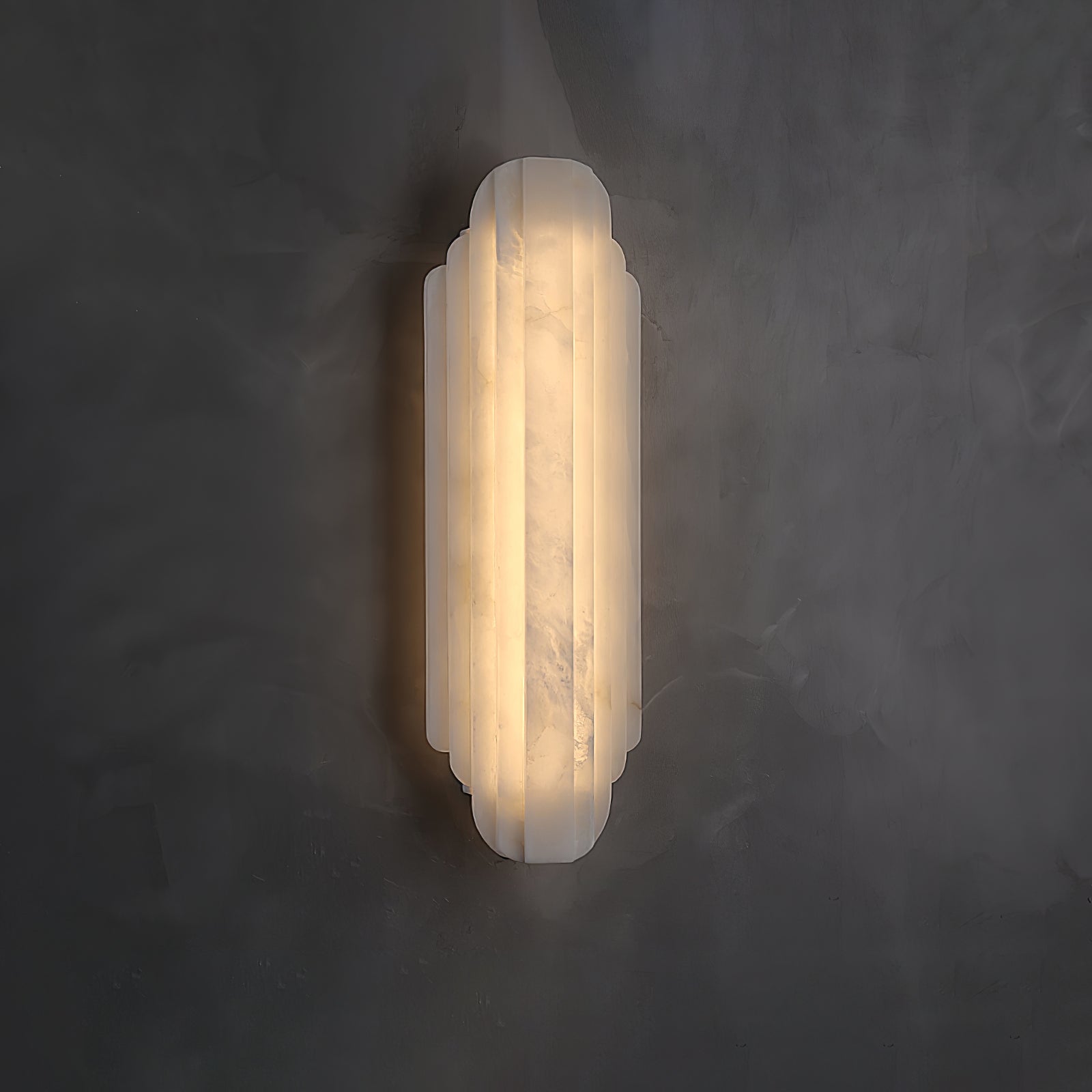 Avthaaris Art Deco Alabaster Wall Light - Blowlighting