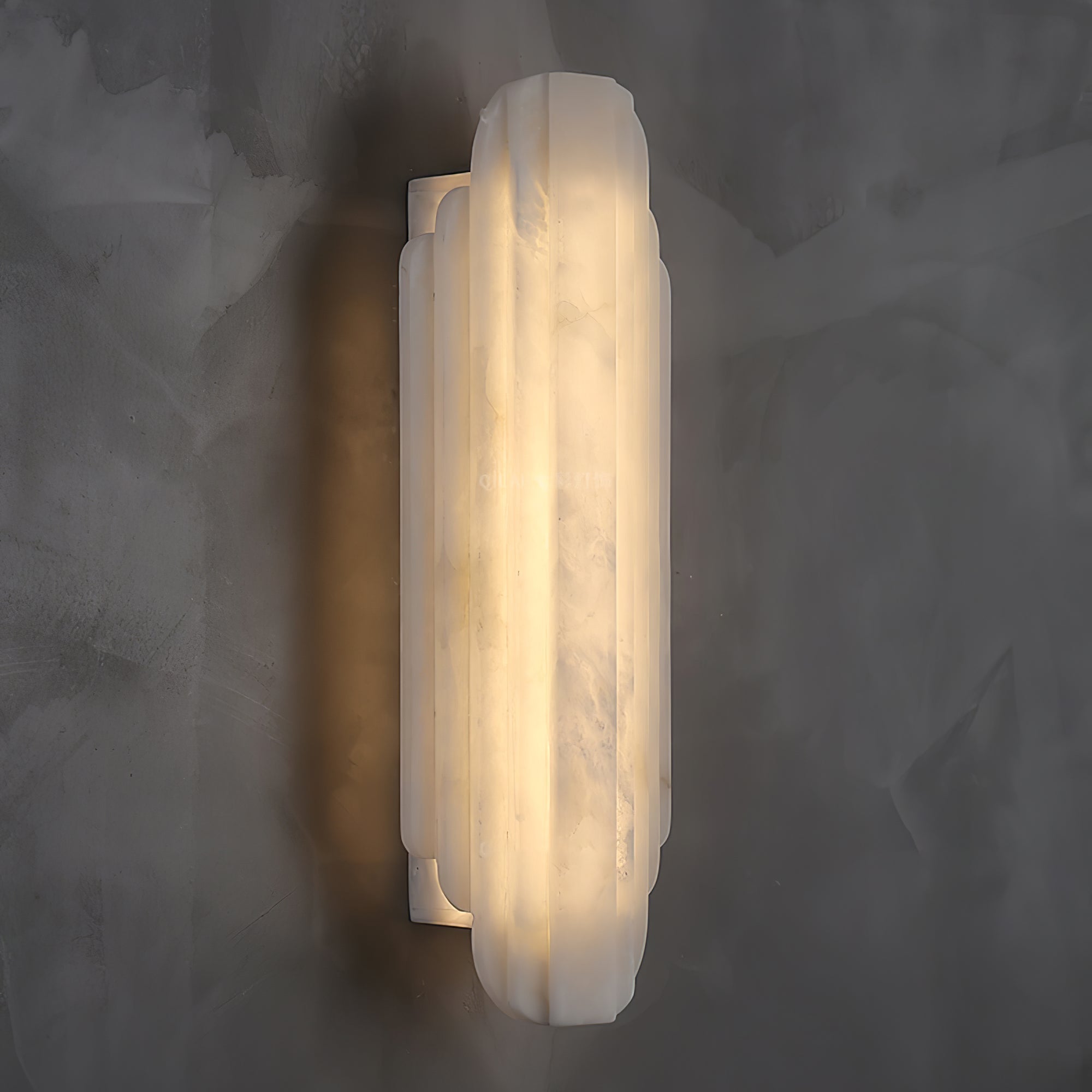 Avthaaris Art Deco Alabaster Wall Light - Blowlighting