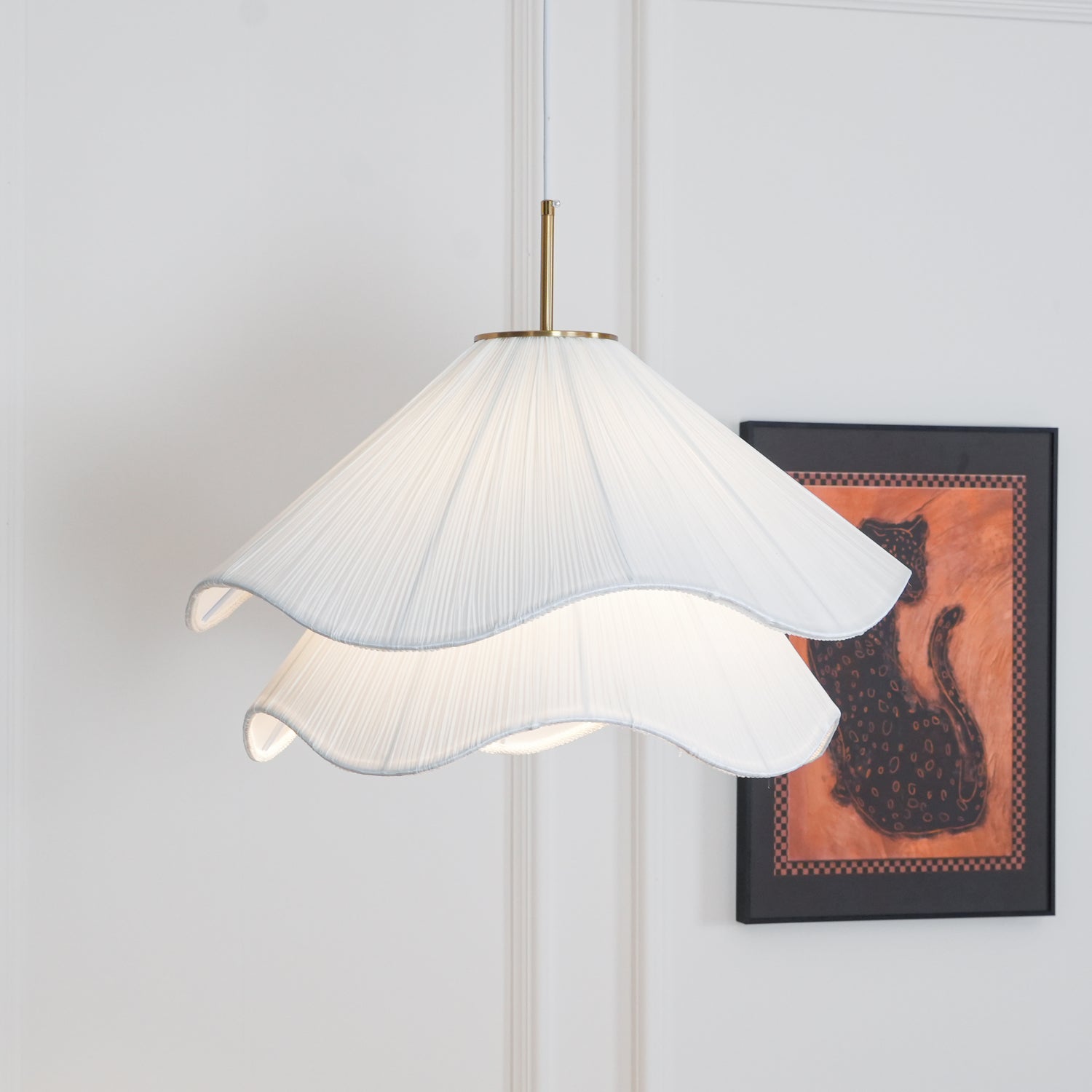 Ethereal Bloom Plug-in Pendant Light - Blowlighting