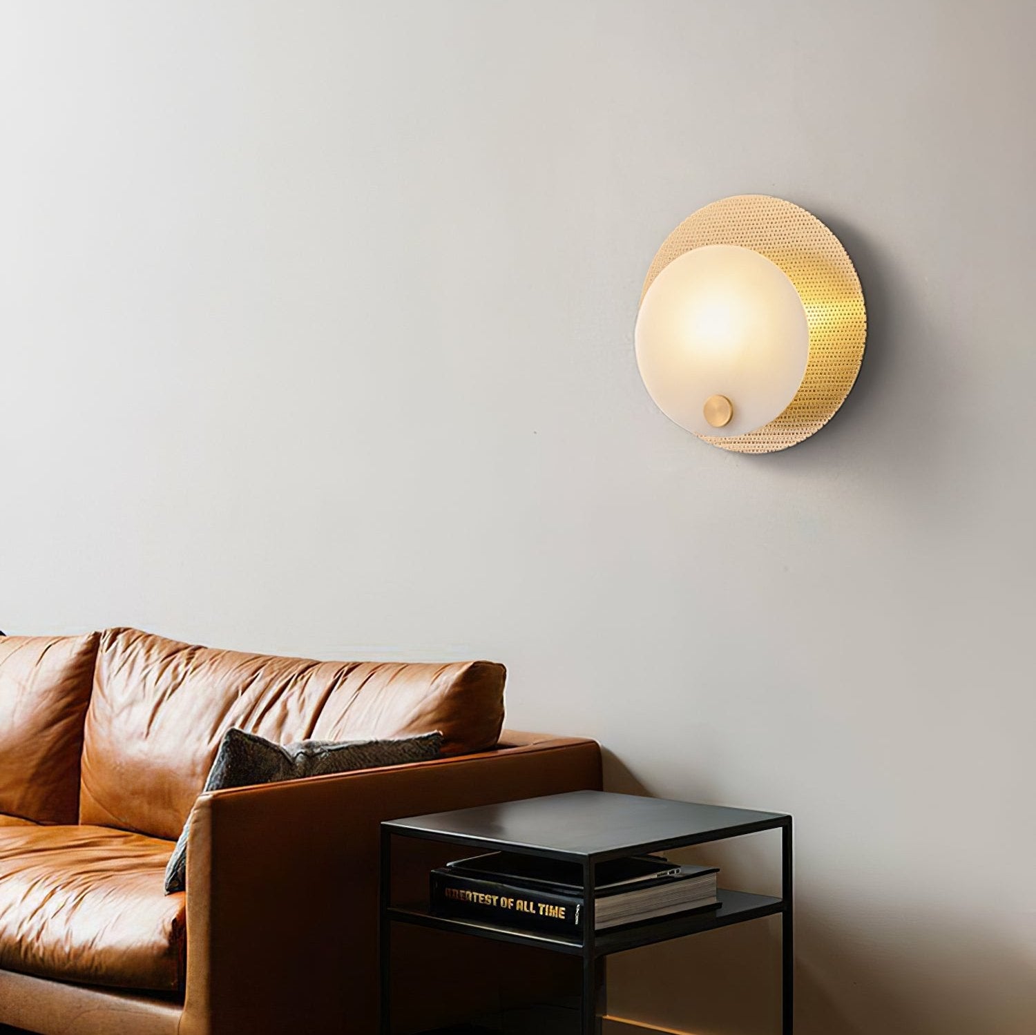 Ilzore Circular Glass Ceiling Light - Blowlighting