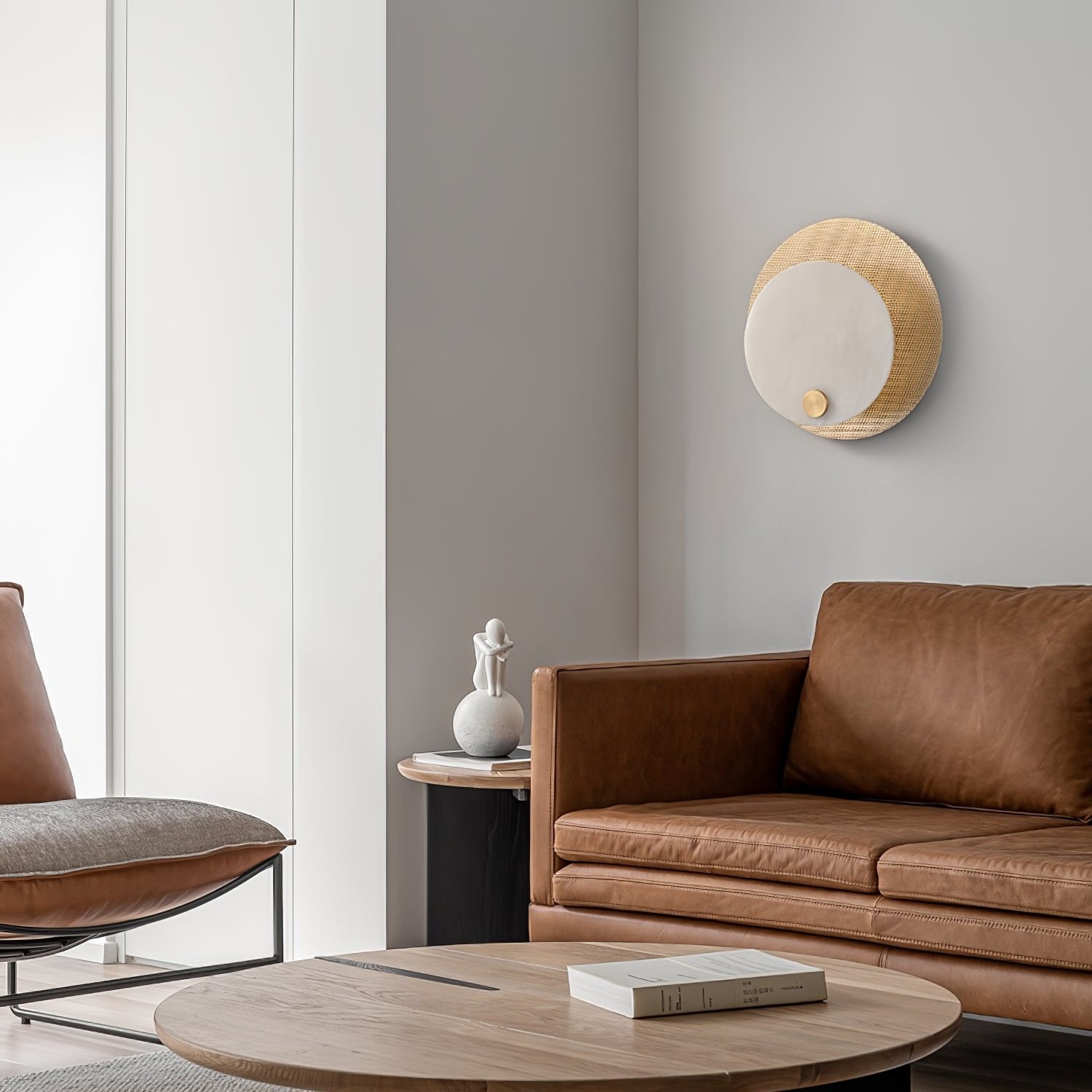 Ilzore Circular Glass Ceiling Light - Blowlighting