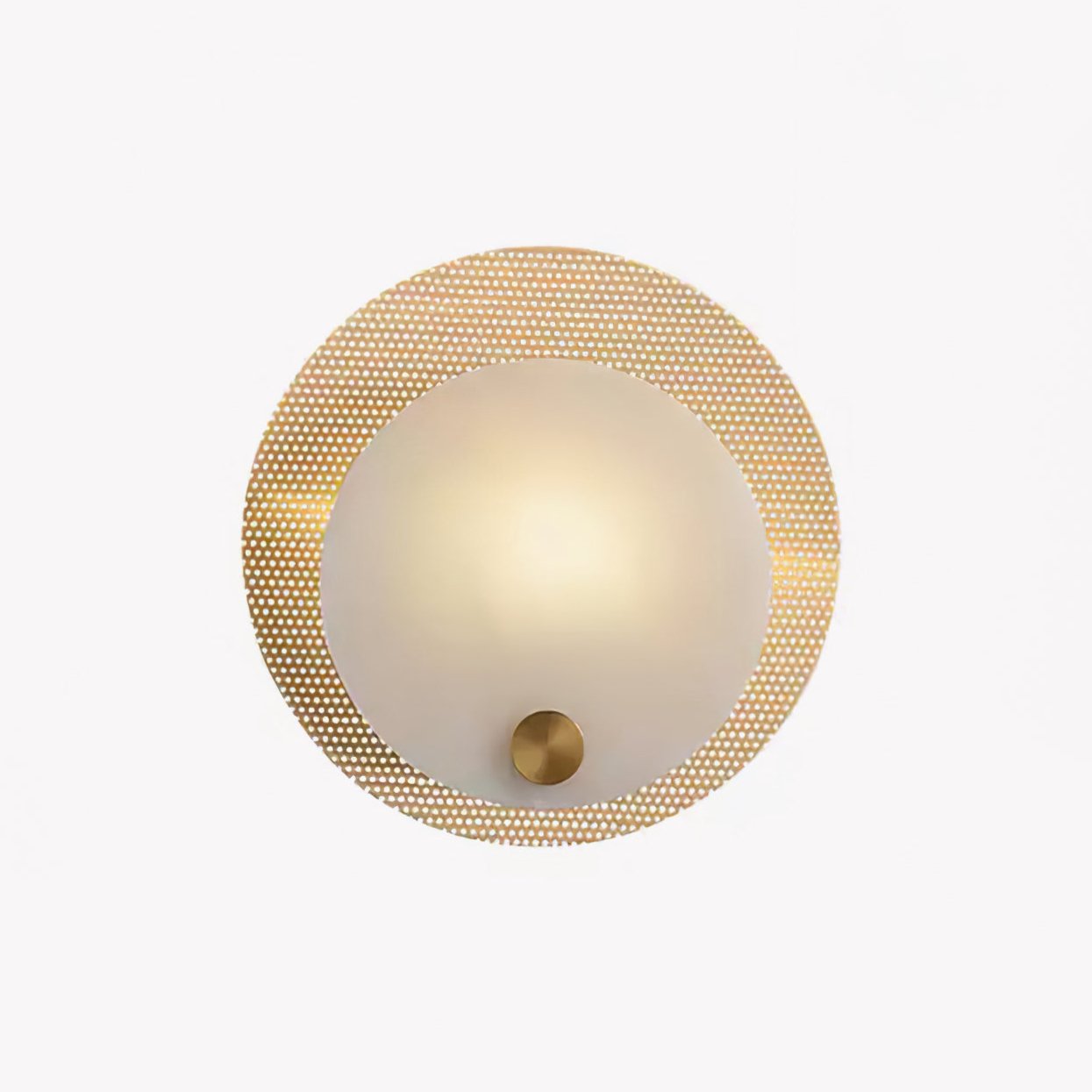 Ilzore Circular Glass Ceiling Light - Blowlighting