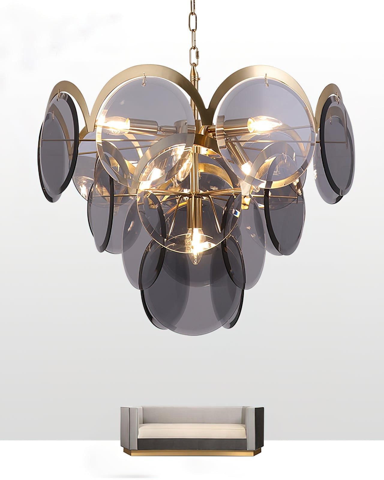 Murano Chandelier - Blowlighting