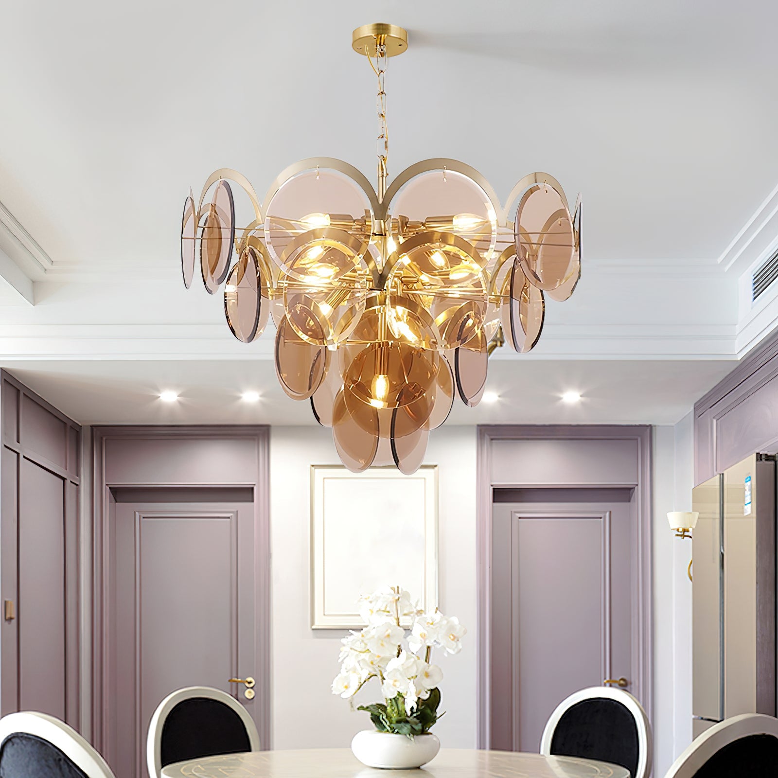 Murano Chandelier - Blowlighting