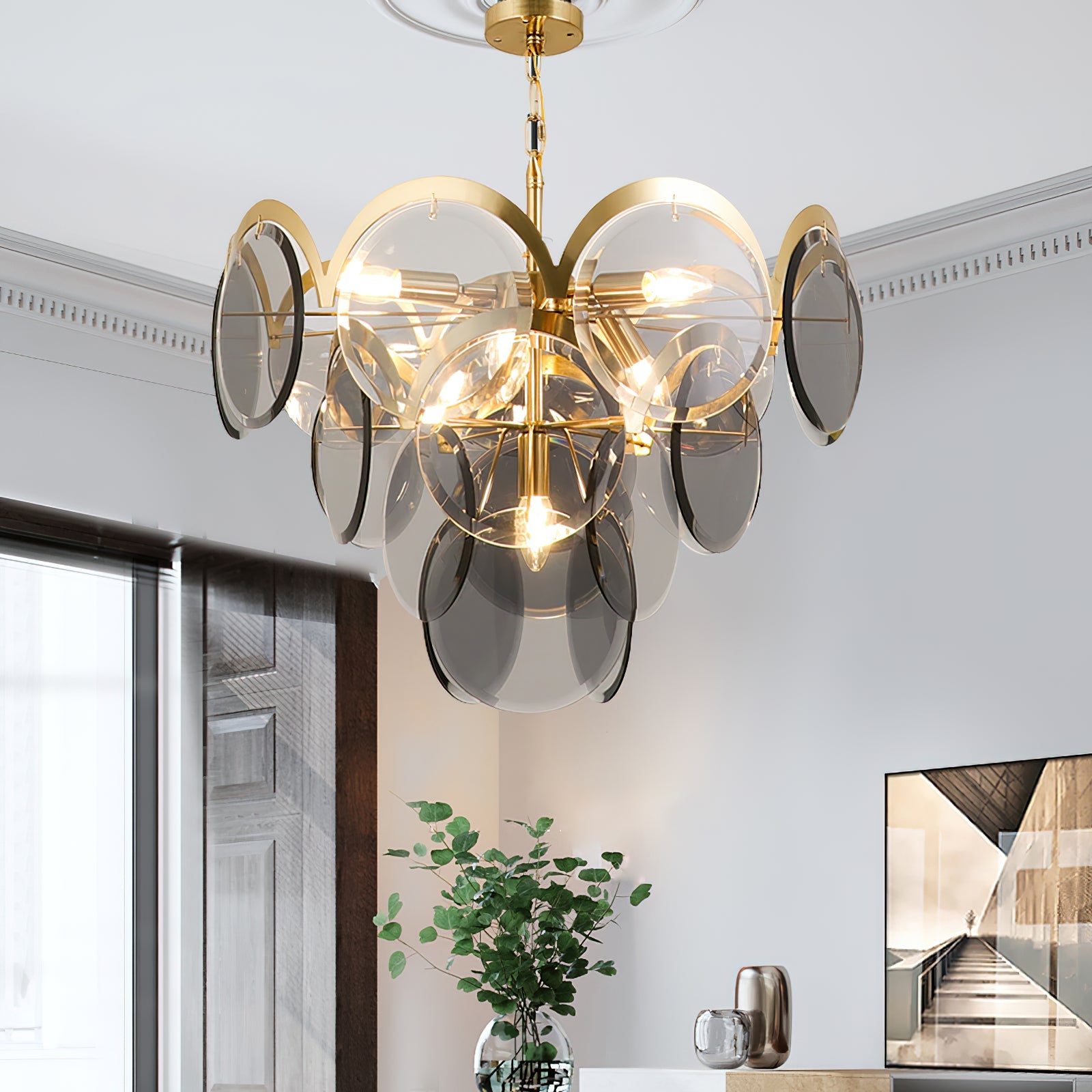 Murano Chandelier - Blowlighting