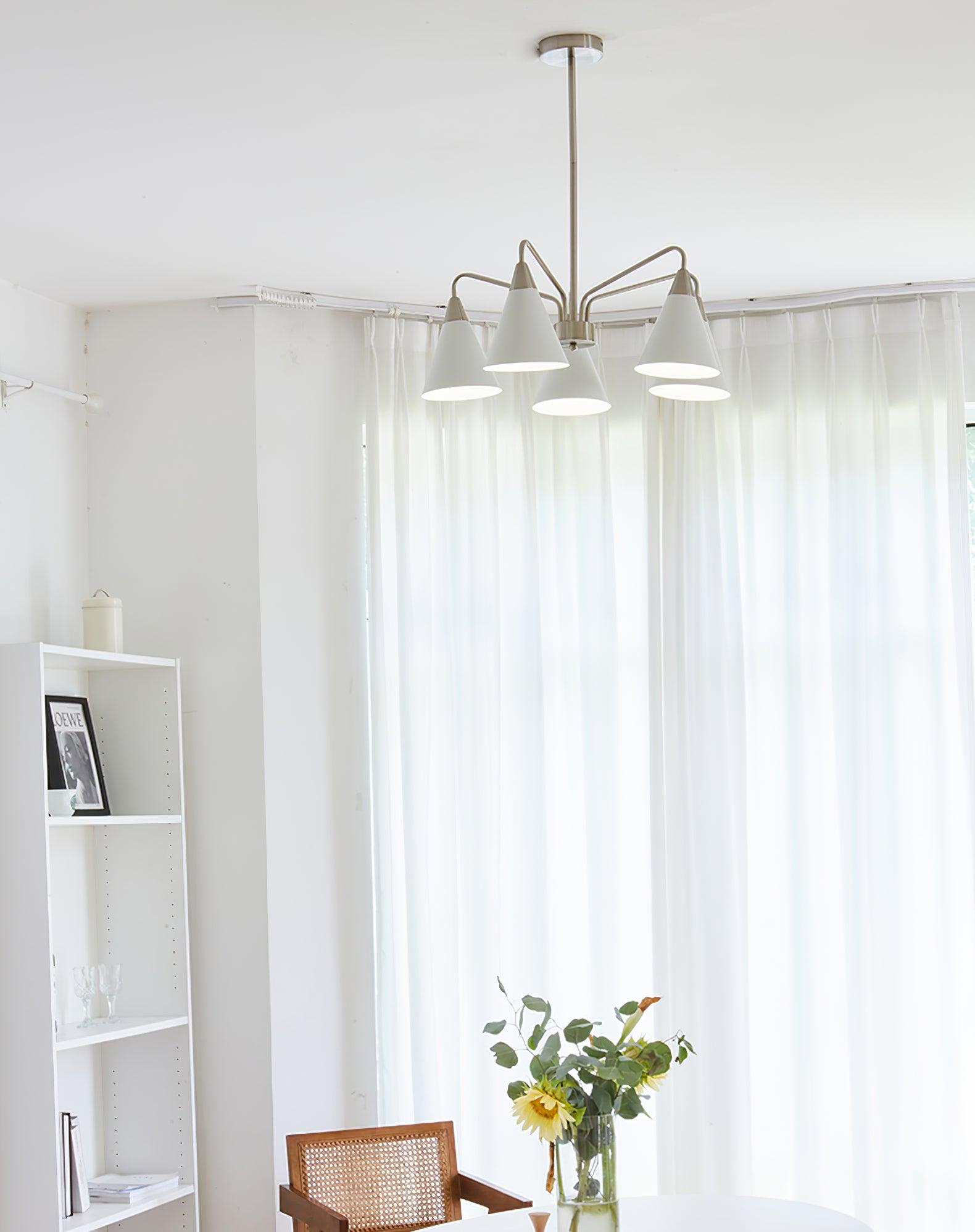 Elthaeth Premium Nordic Art Fashion Cono Metal Chandelier - Blowlighting