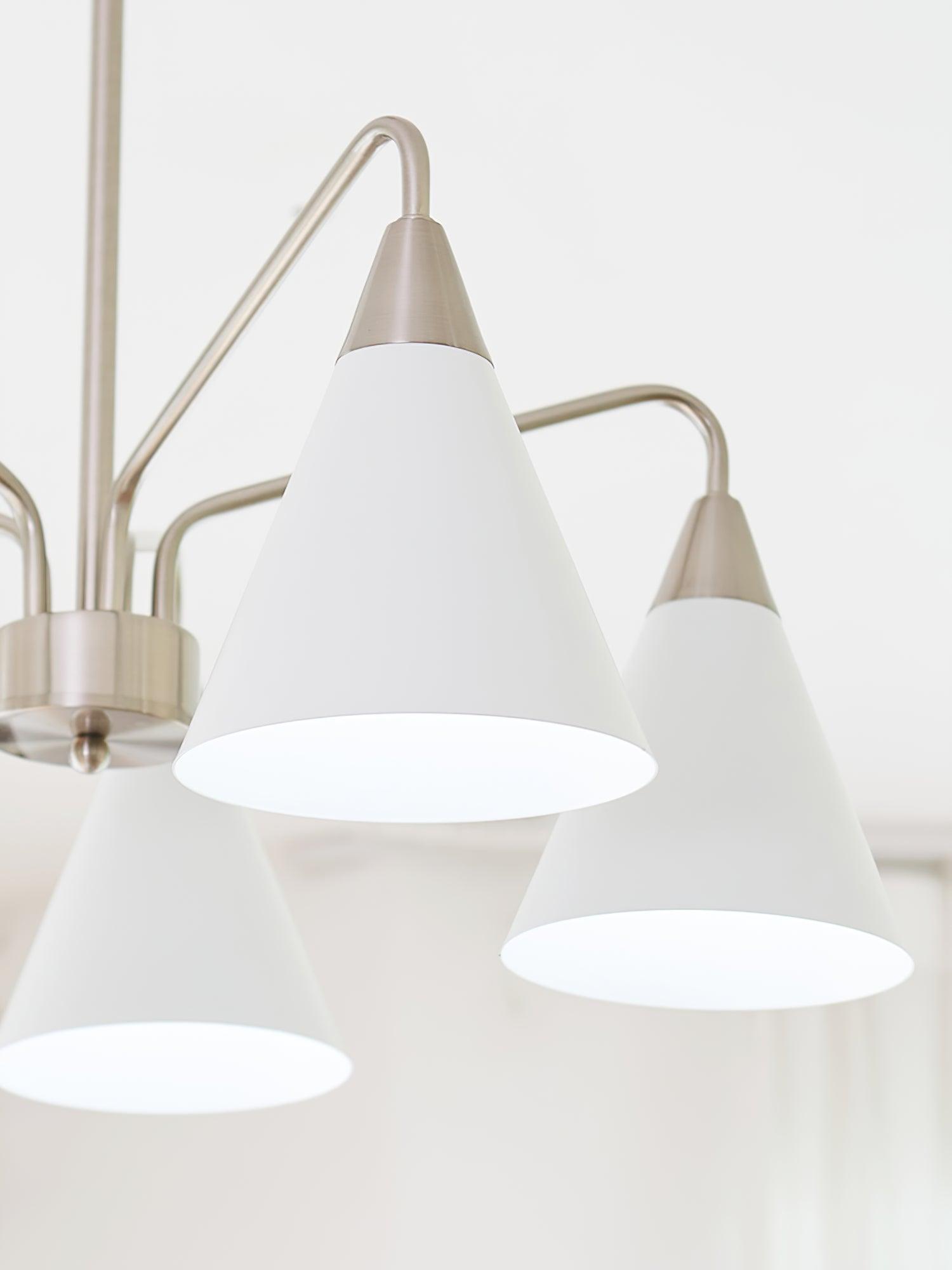 Elthaeth Premium Nordic Art Fashion Cono Metal Chandelier - Blowlighting