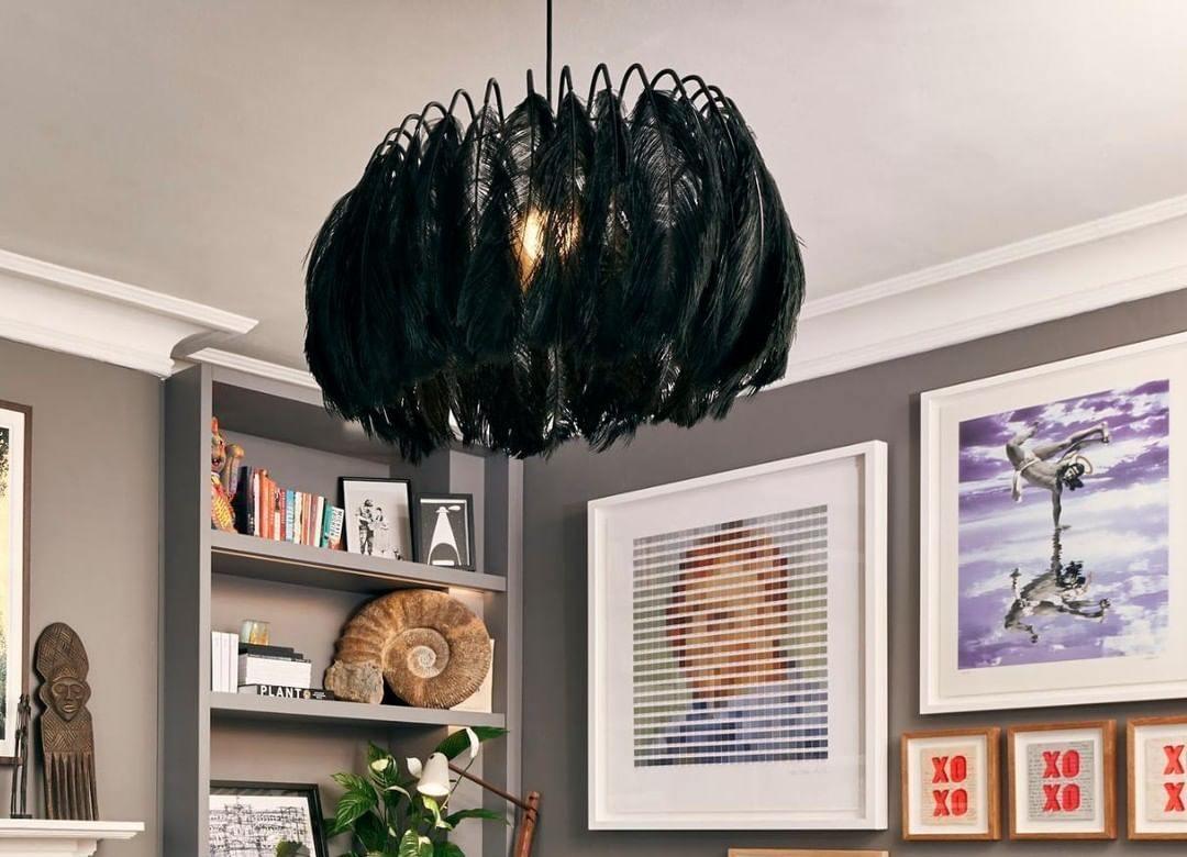 Feather Pendant Lamp - Blowlighting