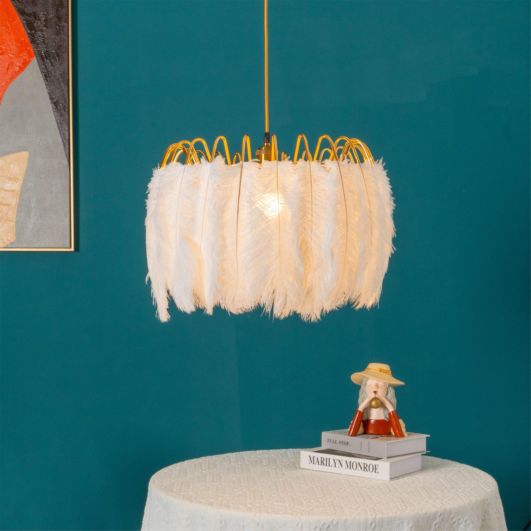 Feather Pendant Lamp - Blowlighting