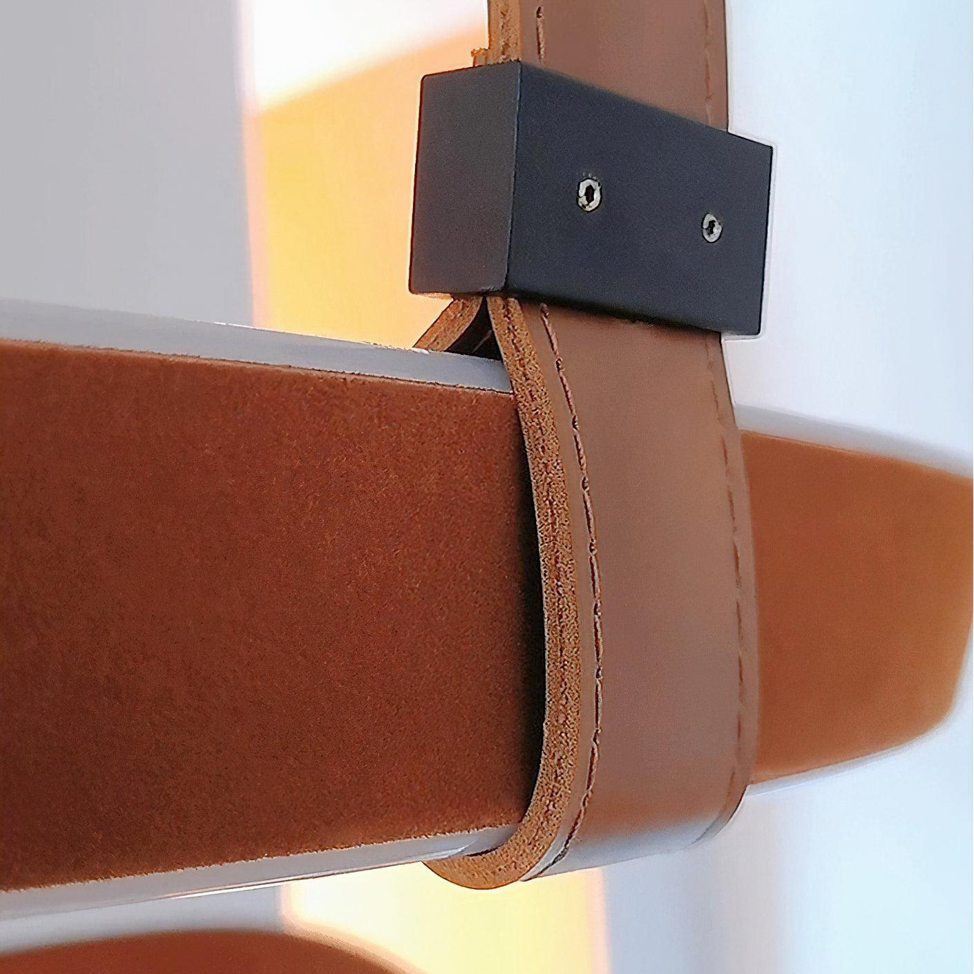 Cesorora Curved Artificial Leather Chandelier - Blowlighting