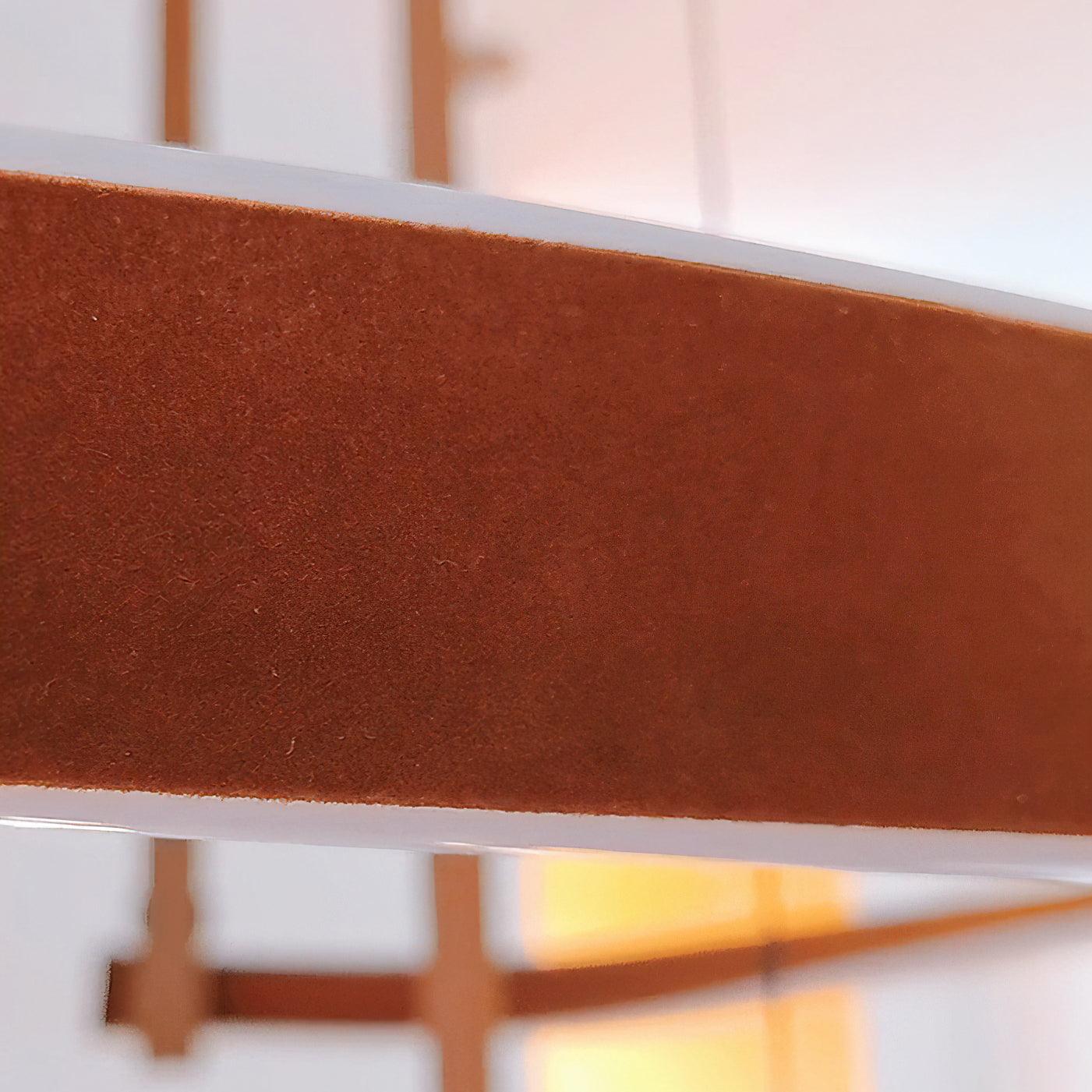 Cesorora Curved Artificial Leather Chandelier - Blowlighting