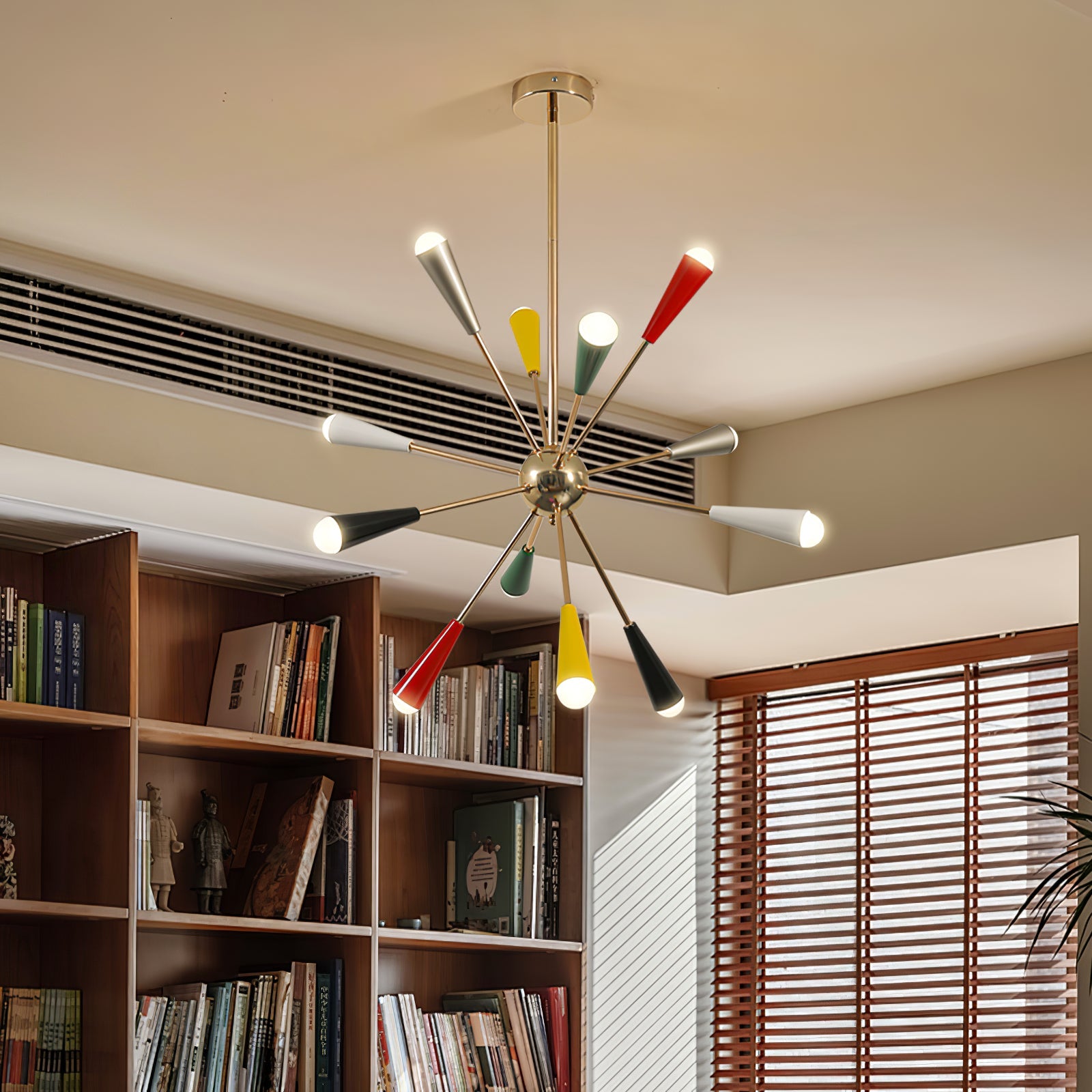 Firework Pop Chandelier - Blowlighting