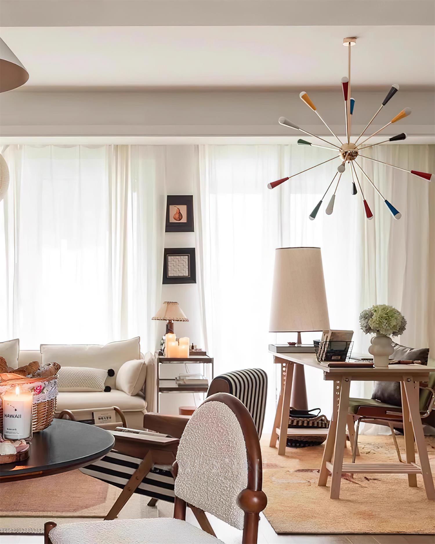 Firework Pop Chandelier - Blowlighting