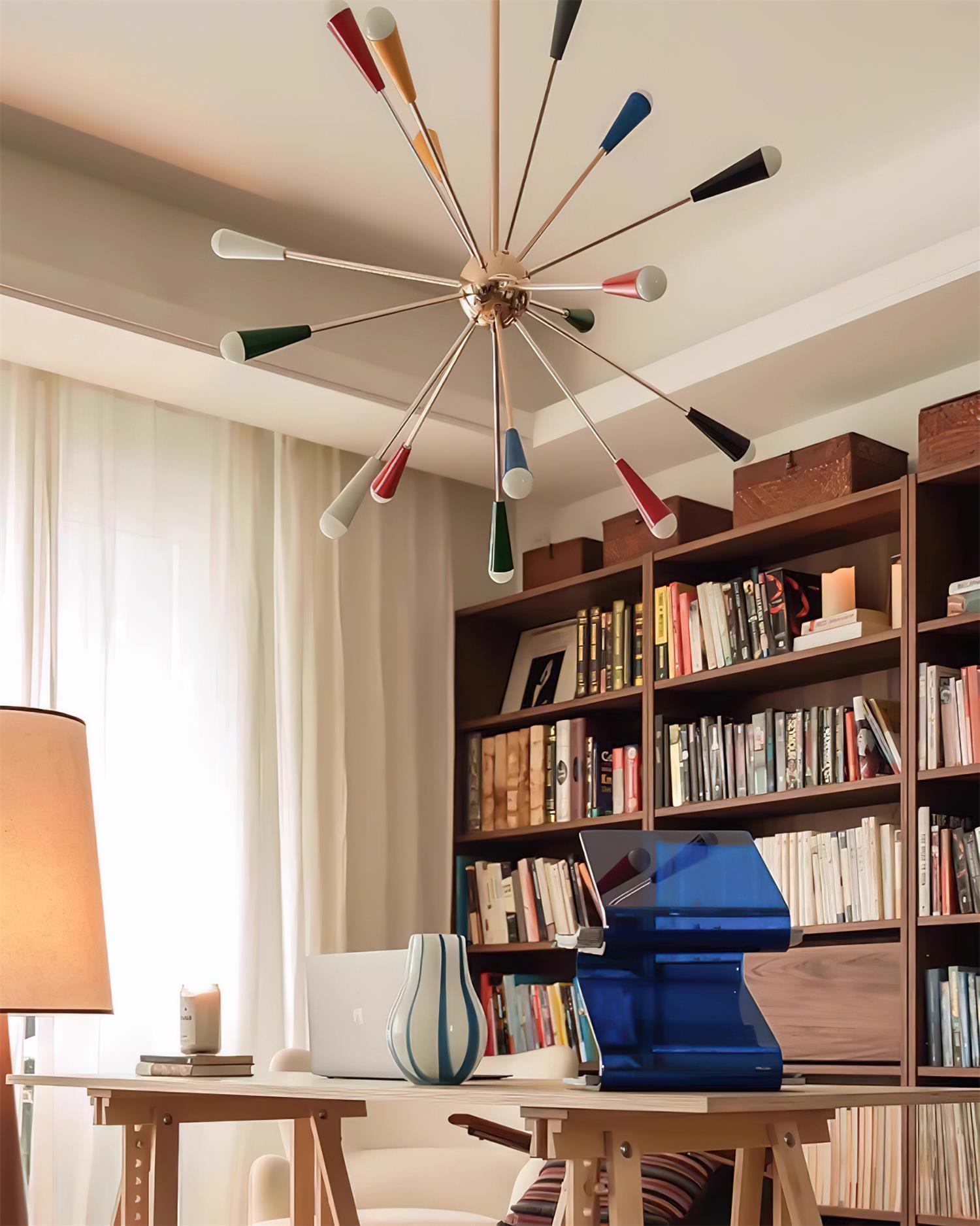 Firework Pop Chandelier - Blowlighting