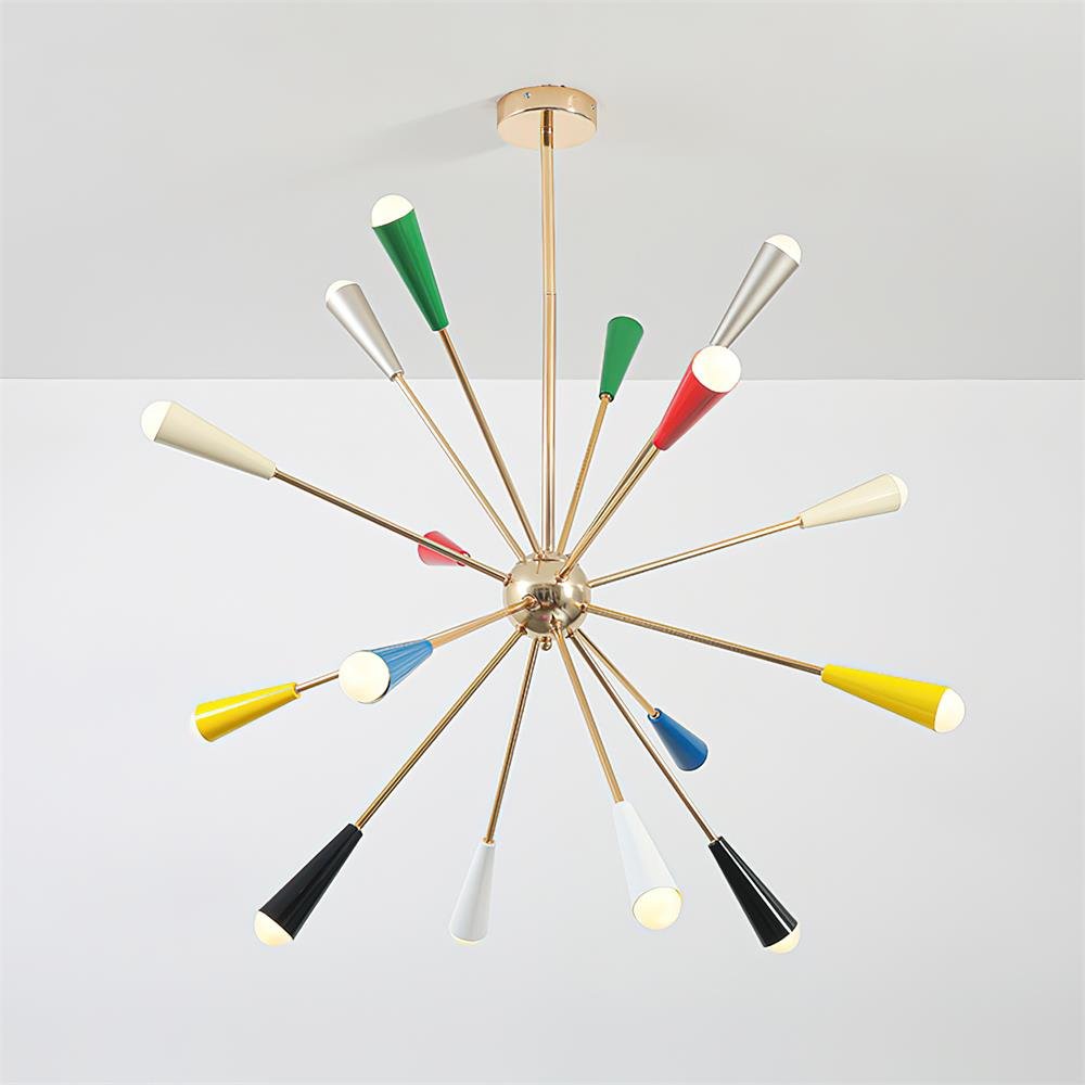 Firework Pop Chandelier - Blowlighting
