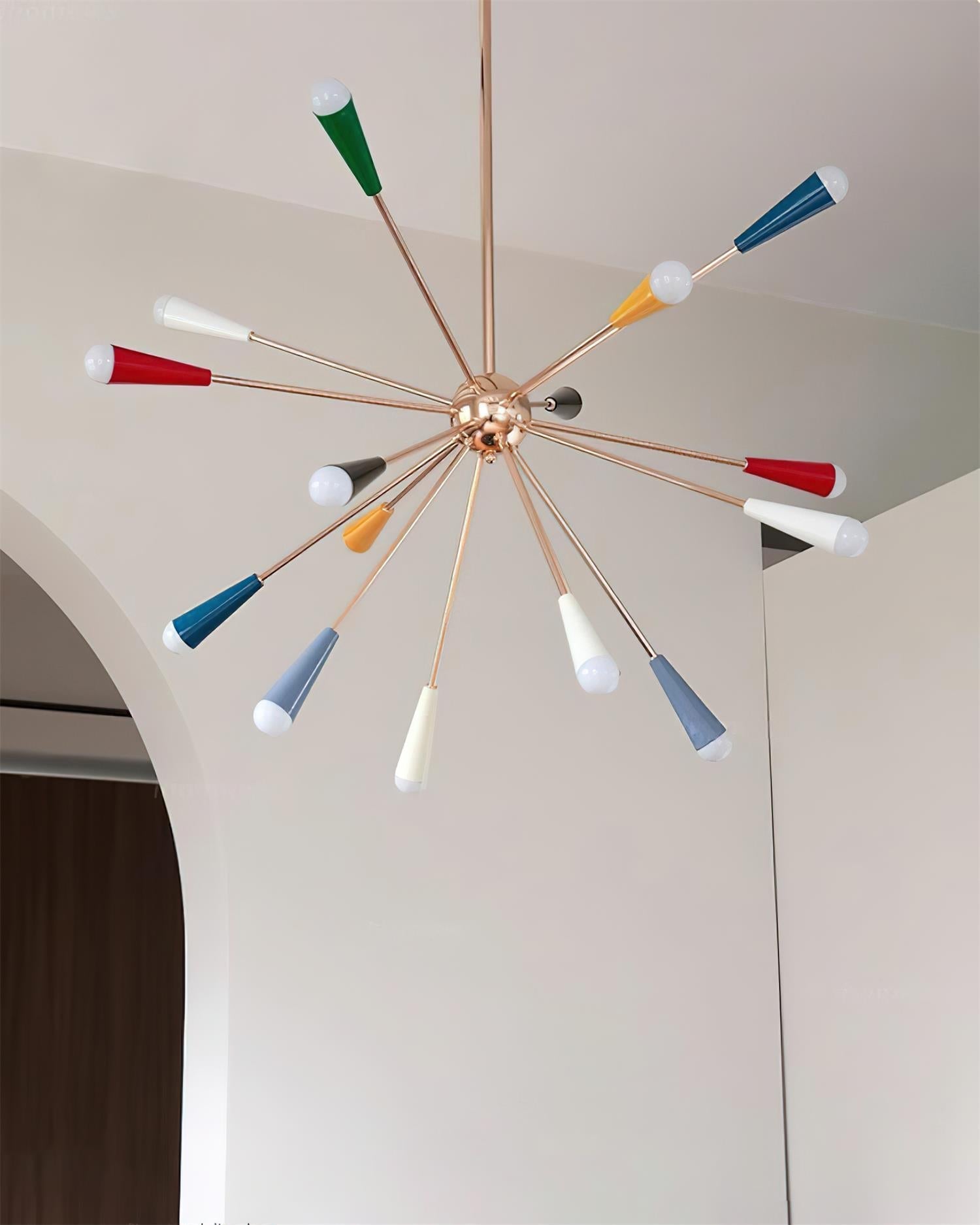 Firework Pop Chandelier - Blowlighting