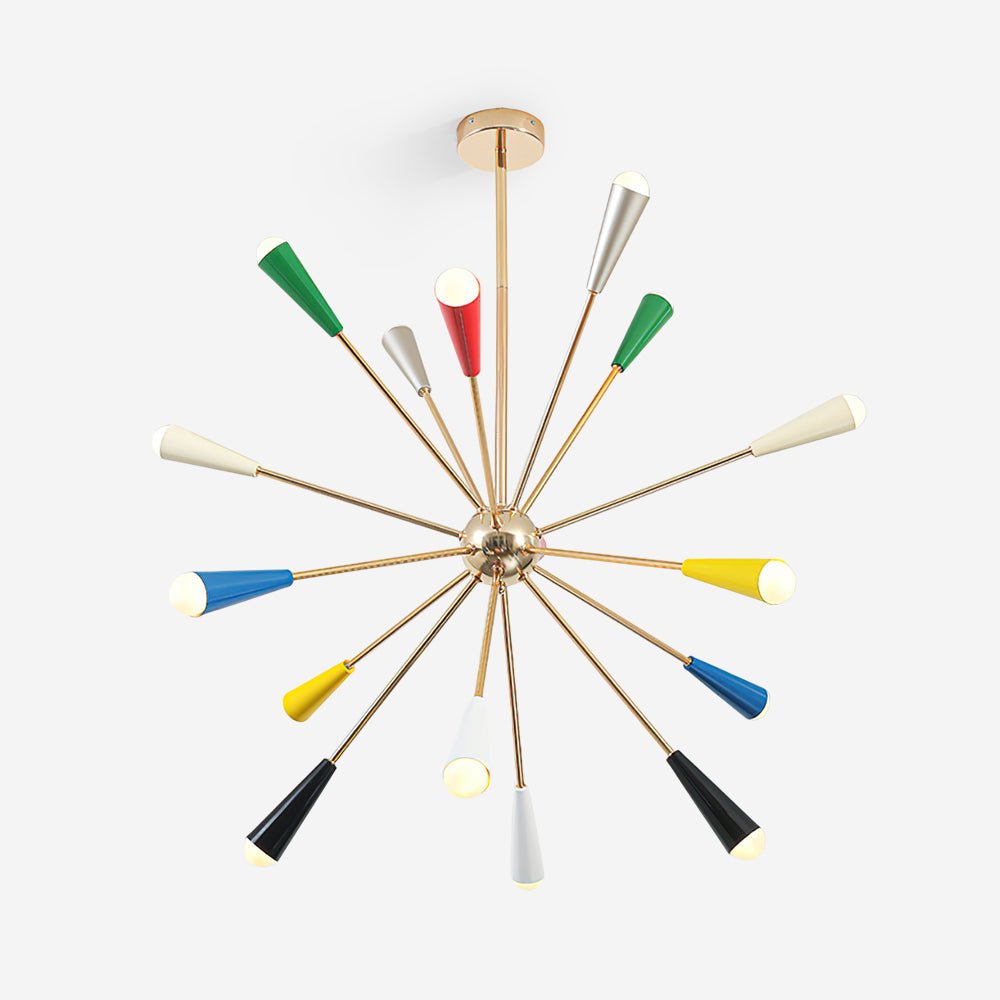 Firework Pop Chandelier - Blowlighting