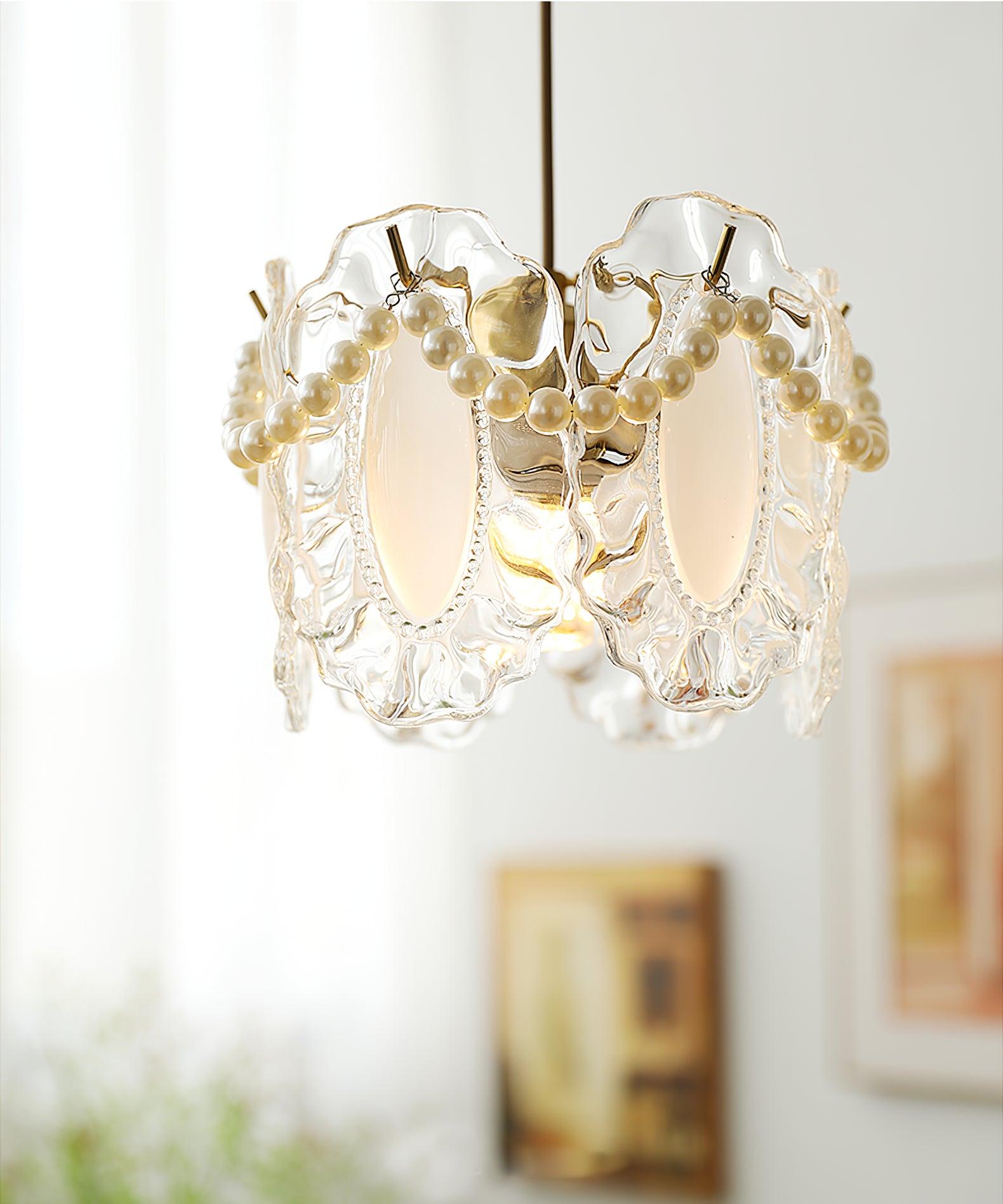 Floral Glass Pendant Lamp - Blowlighting